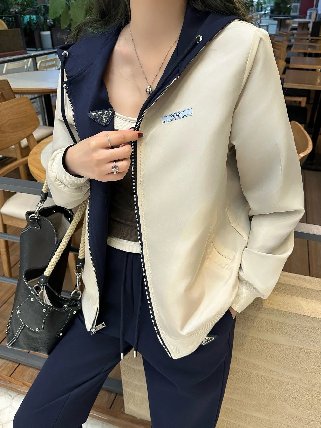 Pra 25fw reversible casual suit