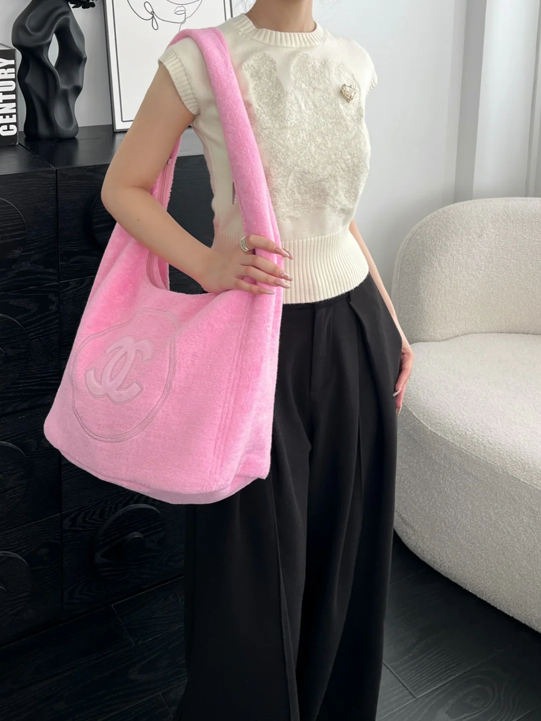 Chan 25 coco beach bag