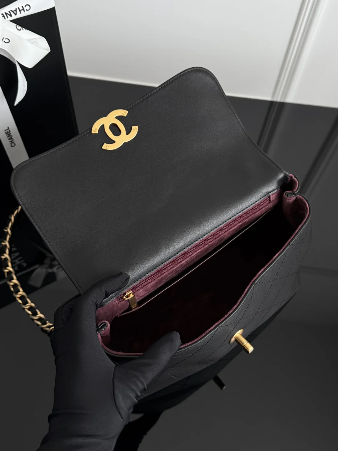 Chan 25S briefcase shoulder bag