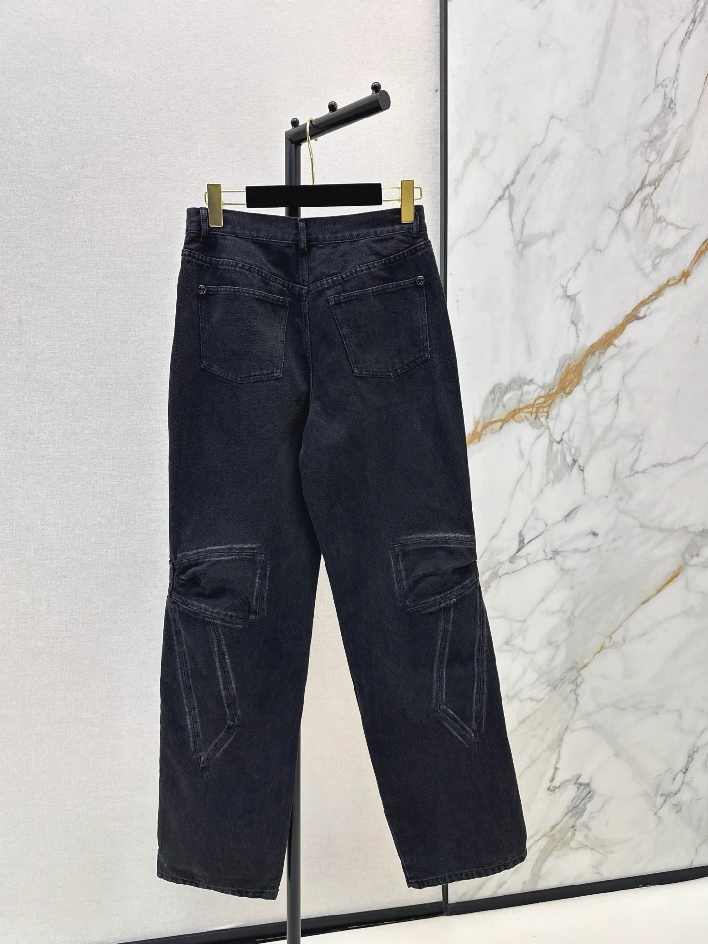 Chan 25fw cargo denim pants