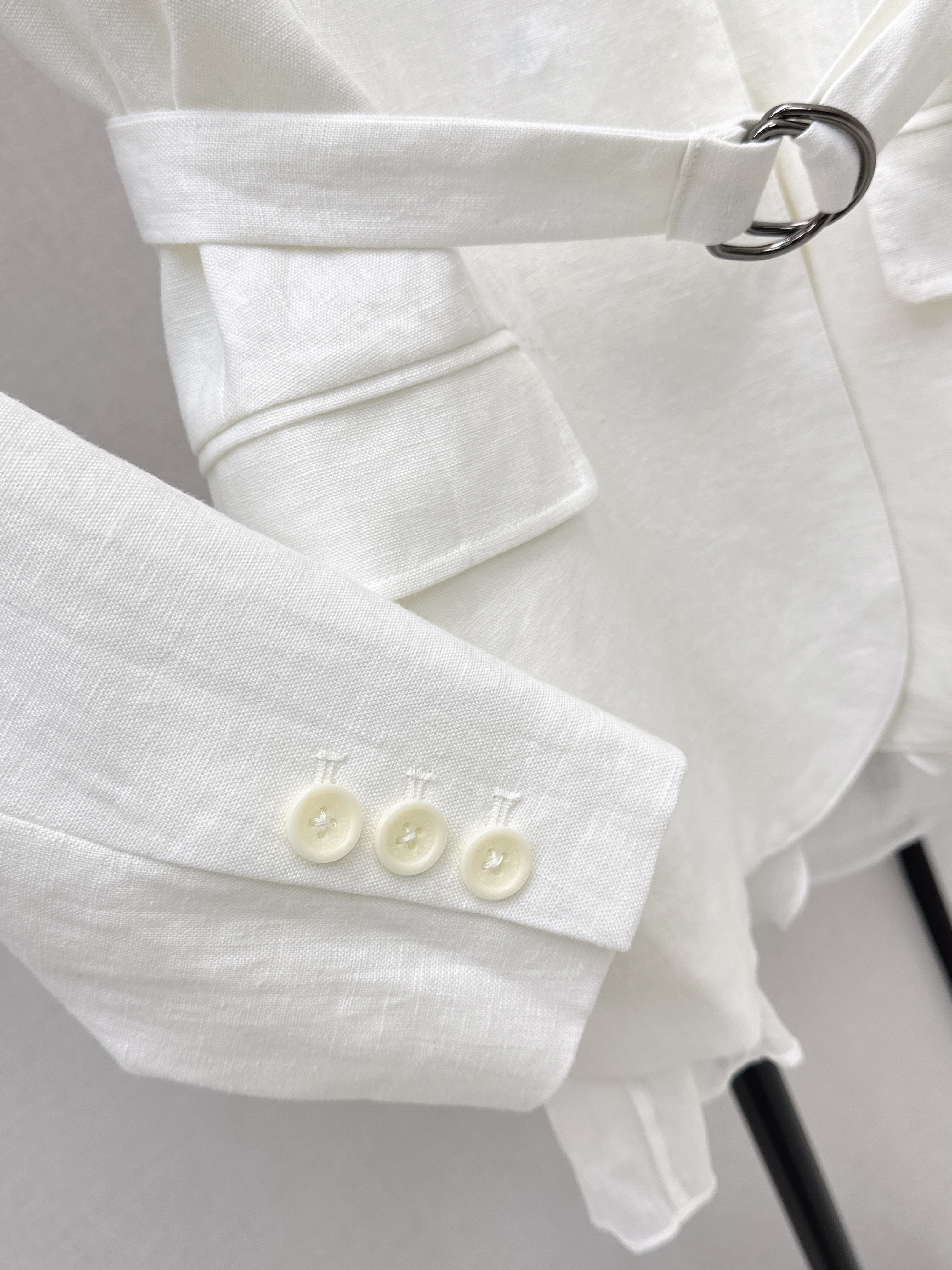 Brun 26ss linen blazer