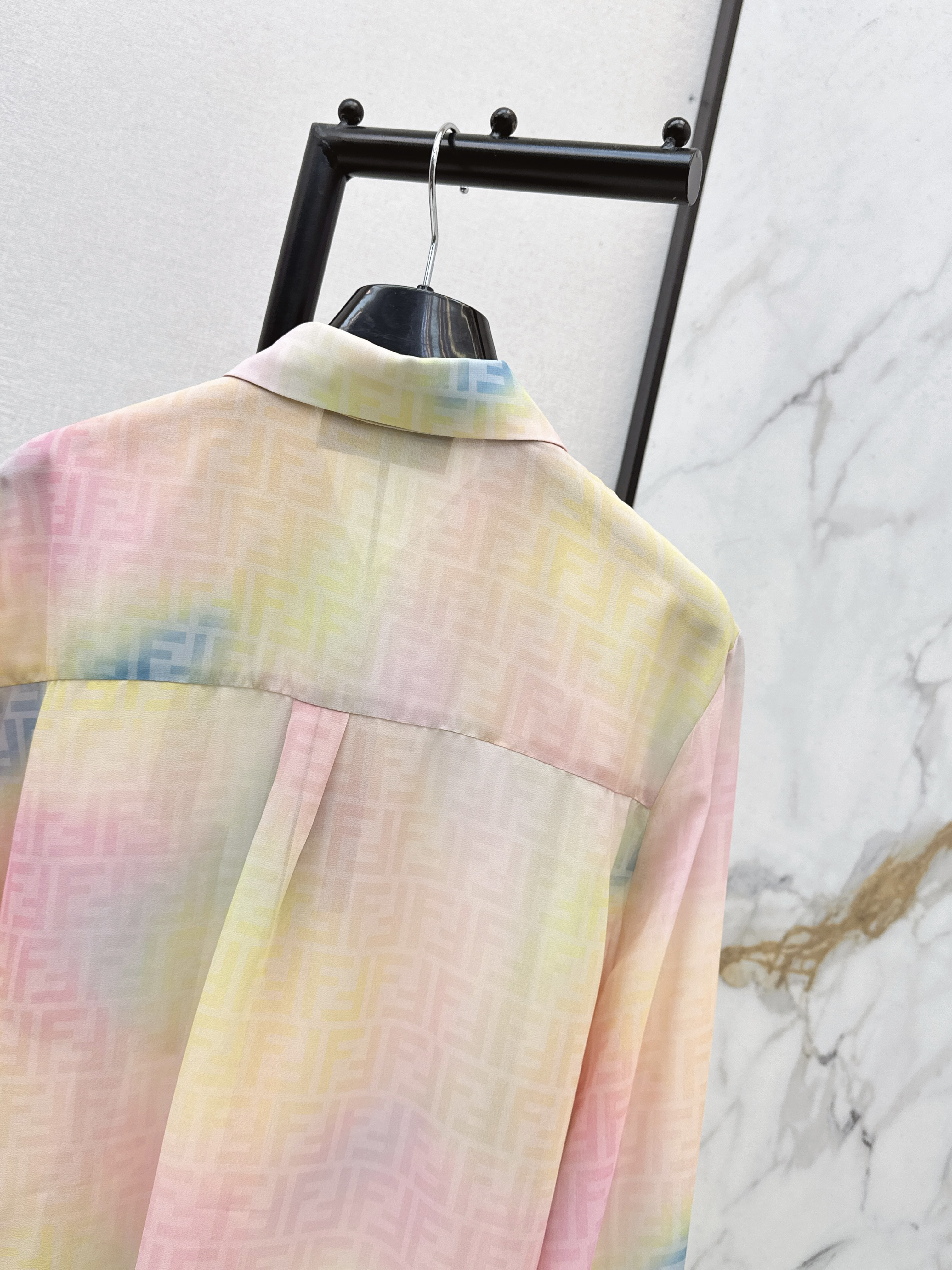 Fen 26ss print shirt