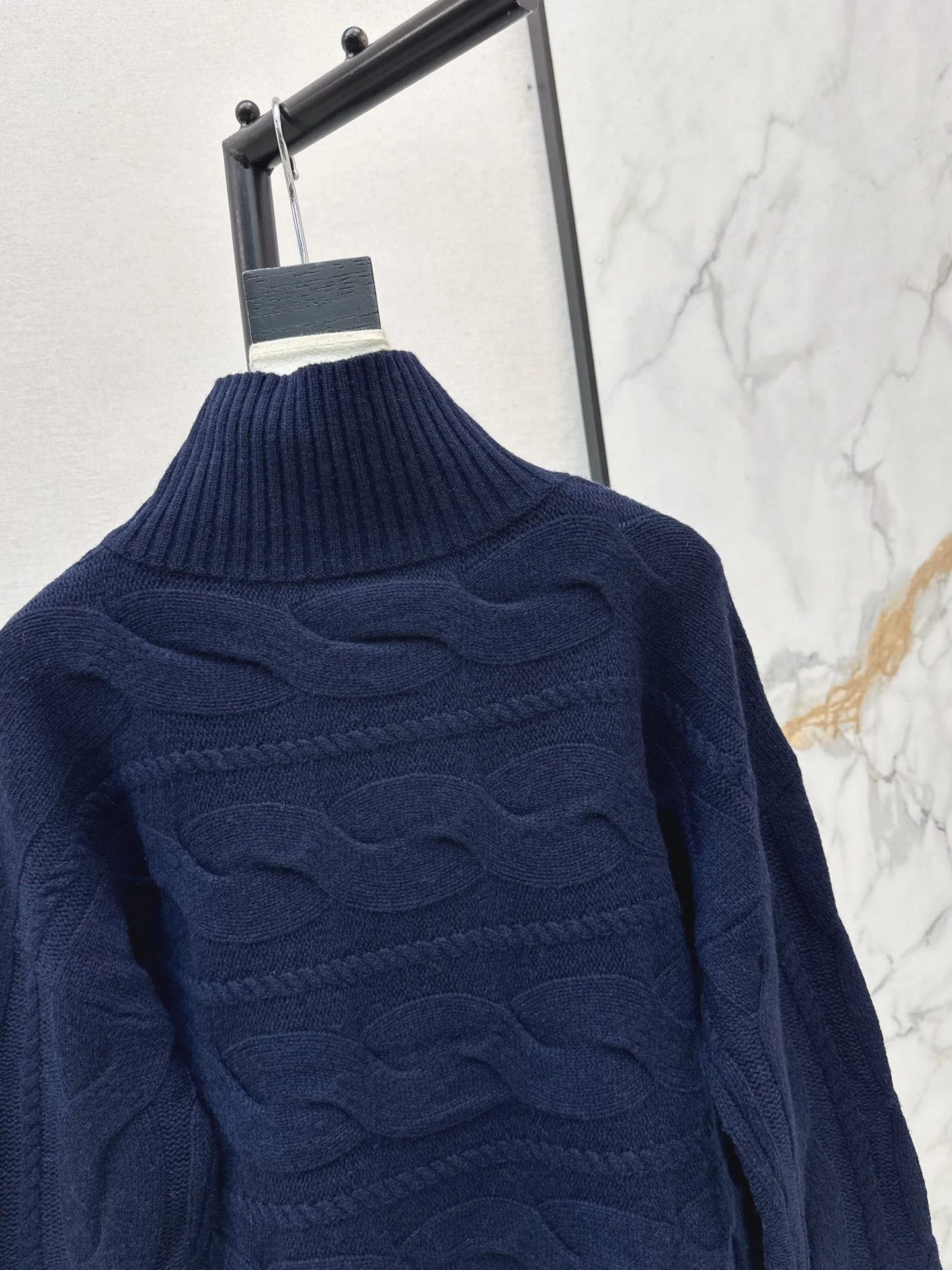 Max 25fw cable knit sweater