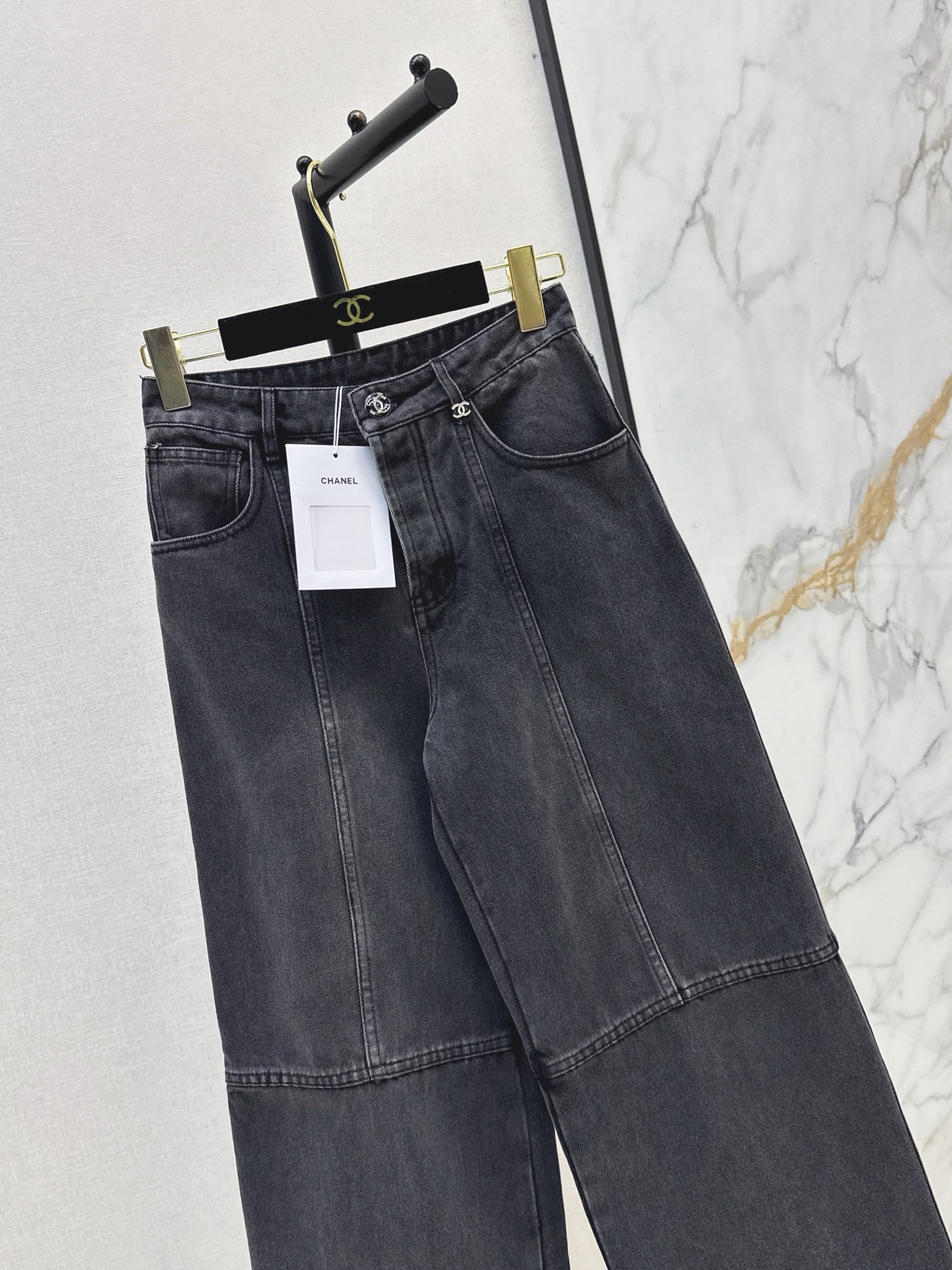 Chan 26ss cropped jeans