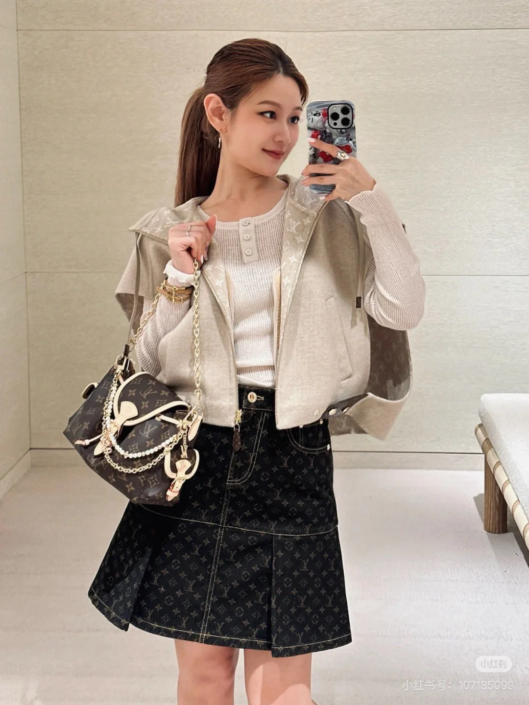 Loui 25fw jacquard vest