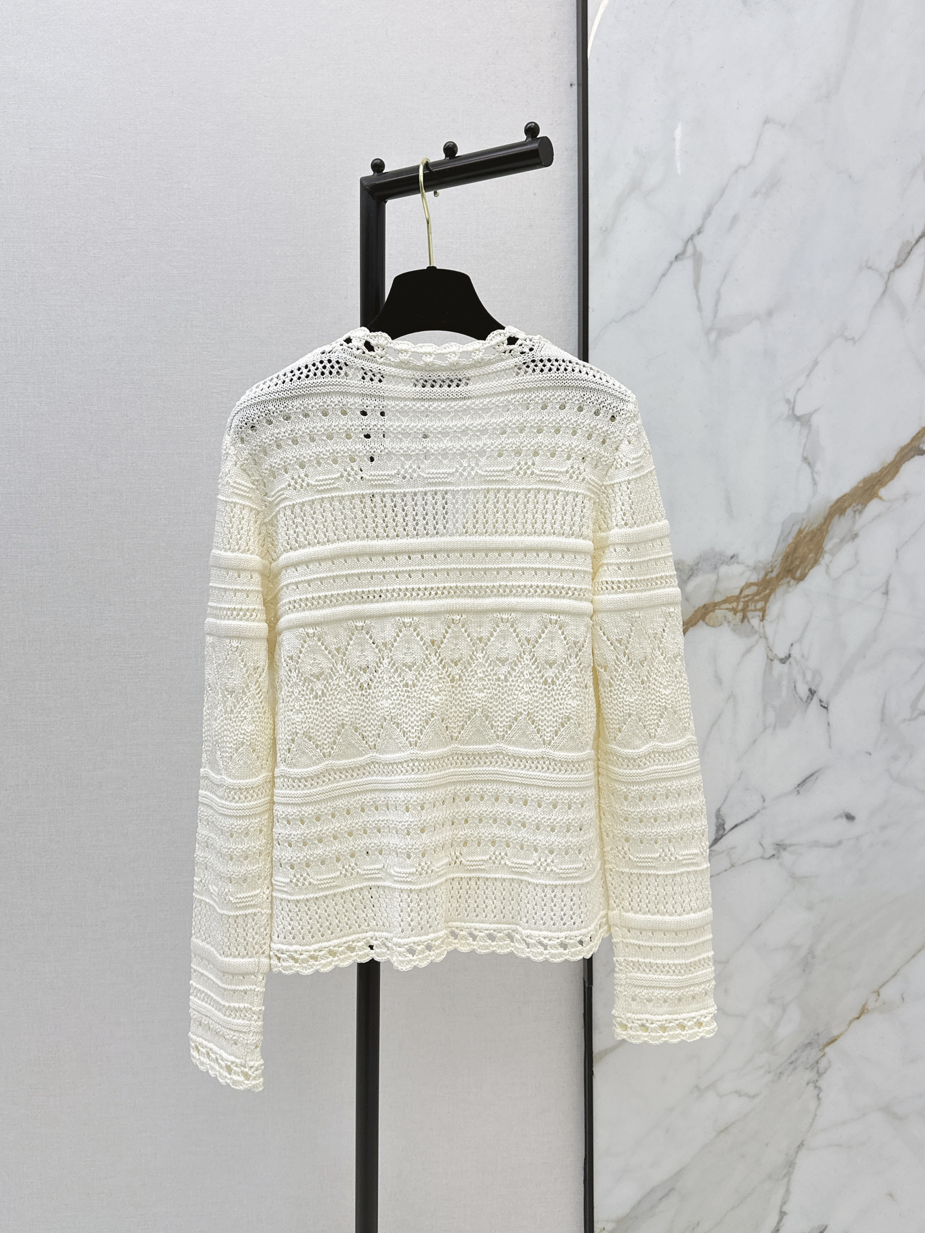 Chan 26ss hollow cardigan