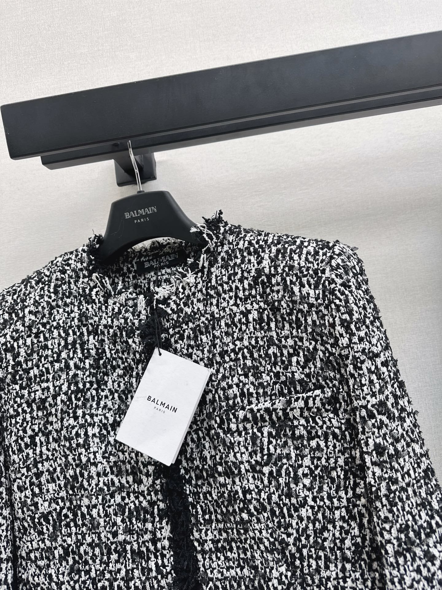 Balm 25fw tweed jacket