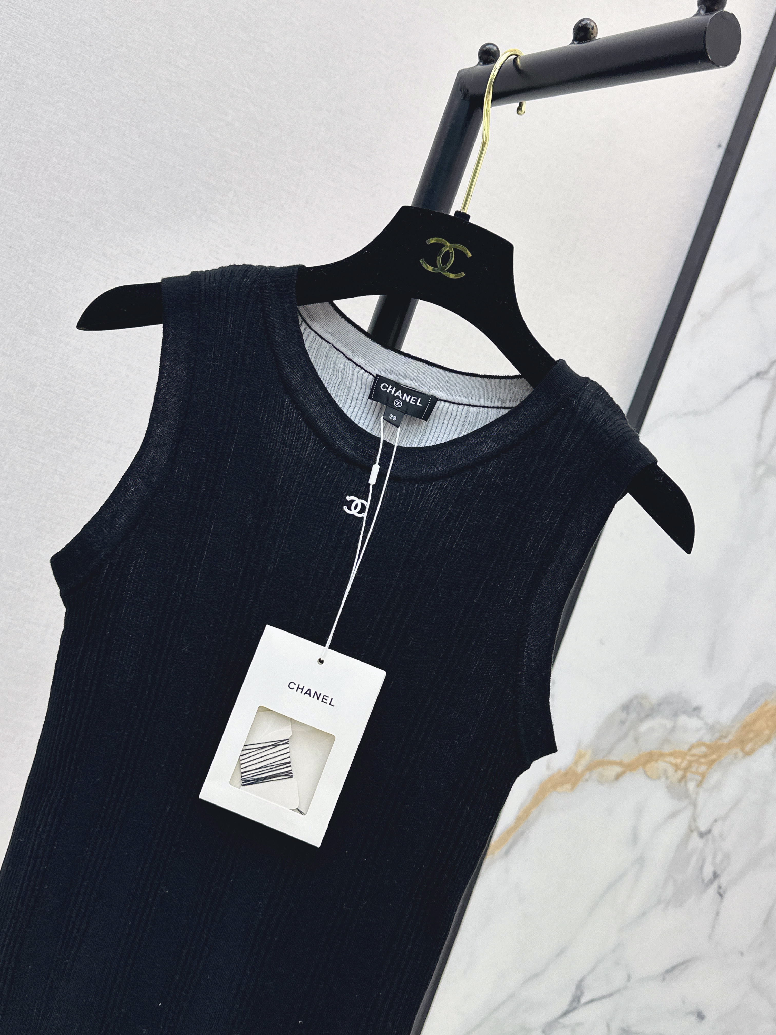 Chan 26SS Knit Tank Top