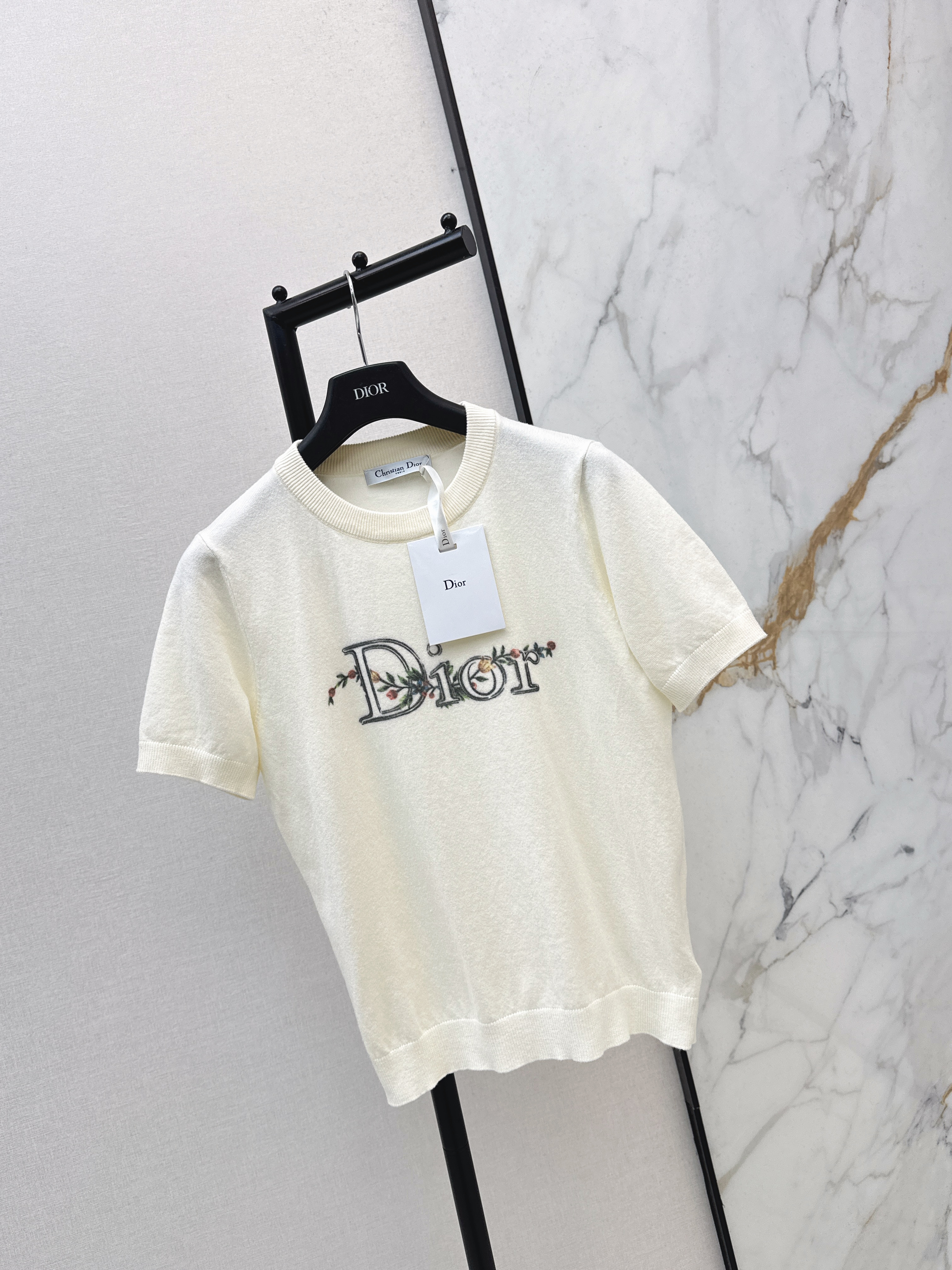 CD 26ss embroidery t-shirt