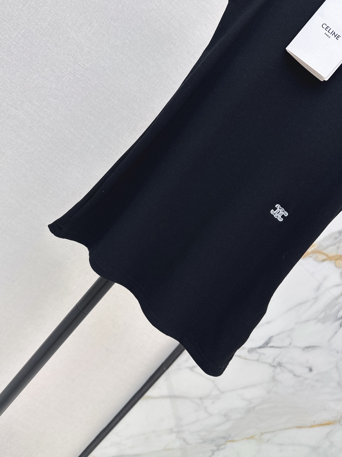 Celi 26ss rib knit vest
