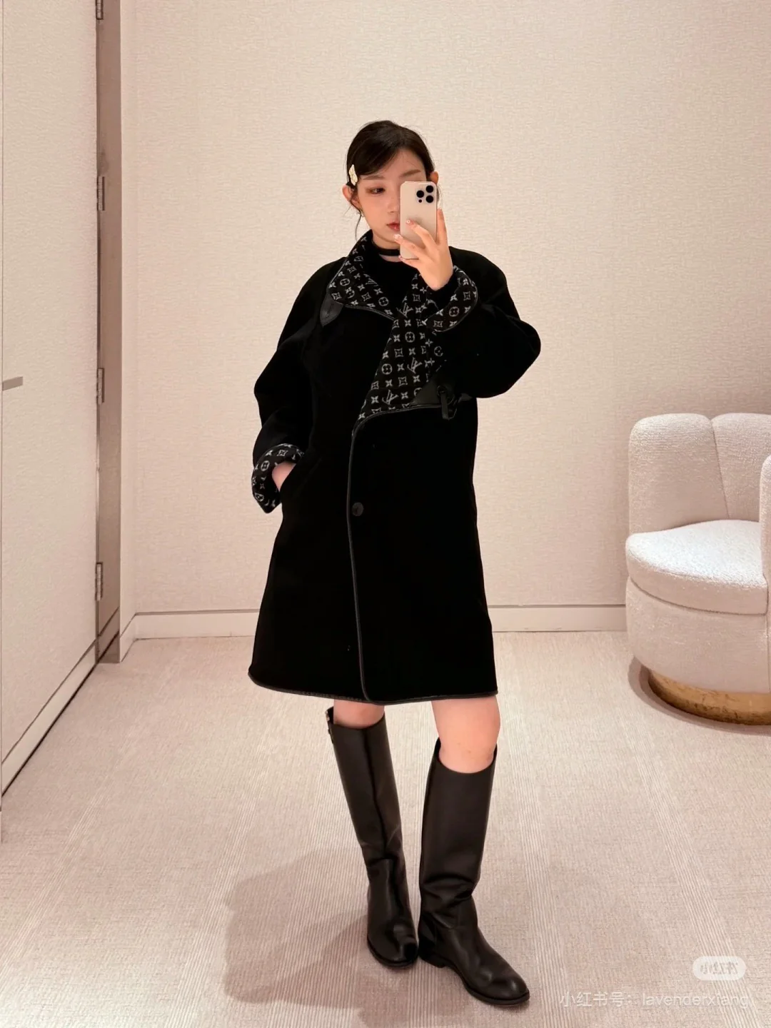 Louis 25fw woolen overcoats