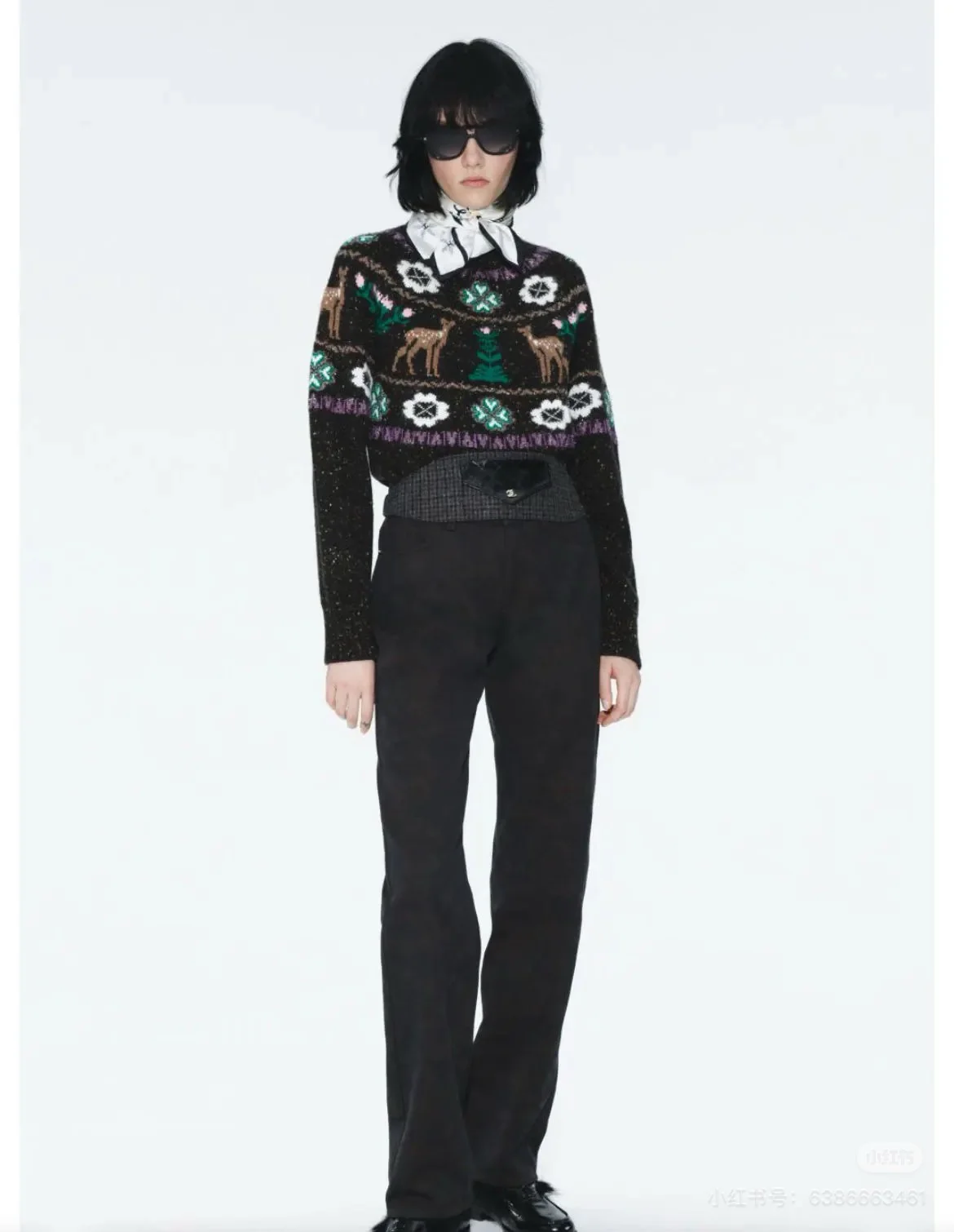 Chan 25fw christmas sweater