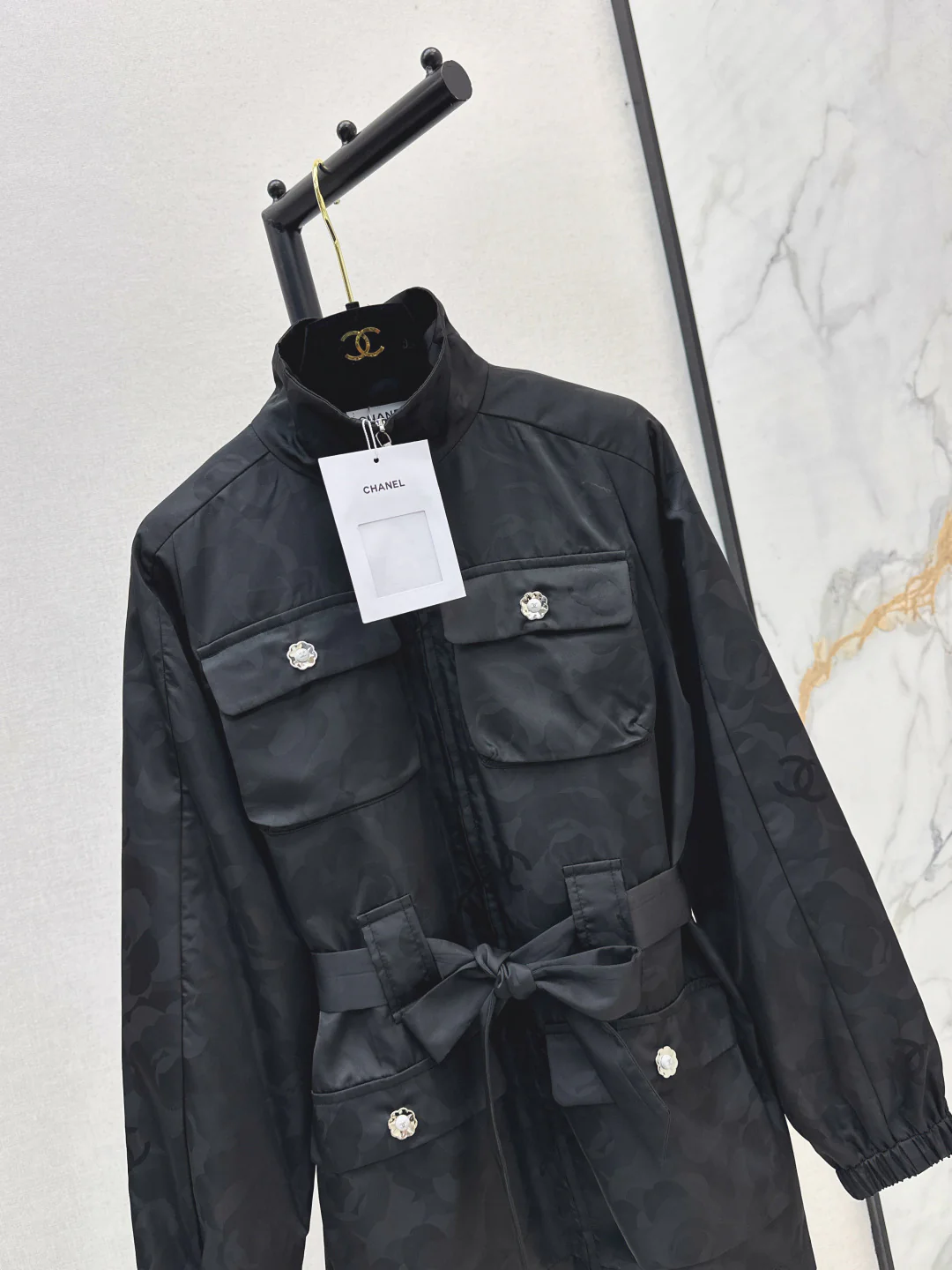 Chan 26ss belted jacket