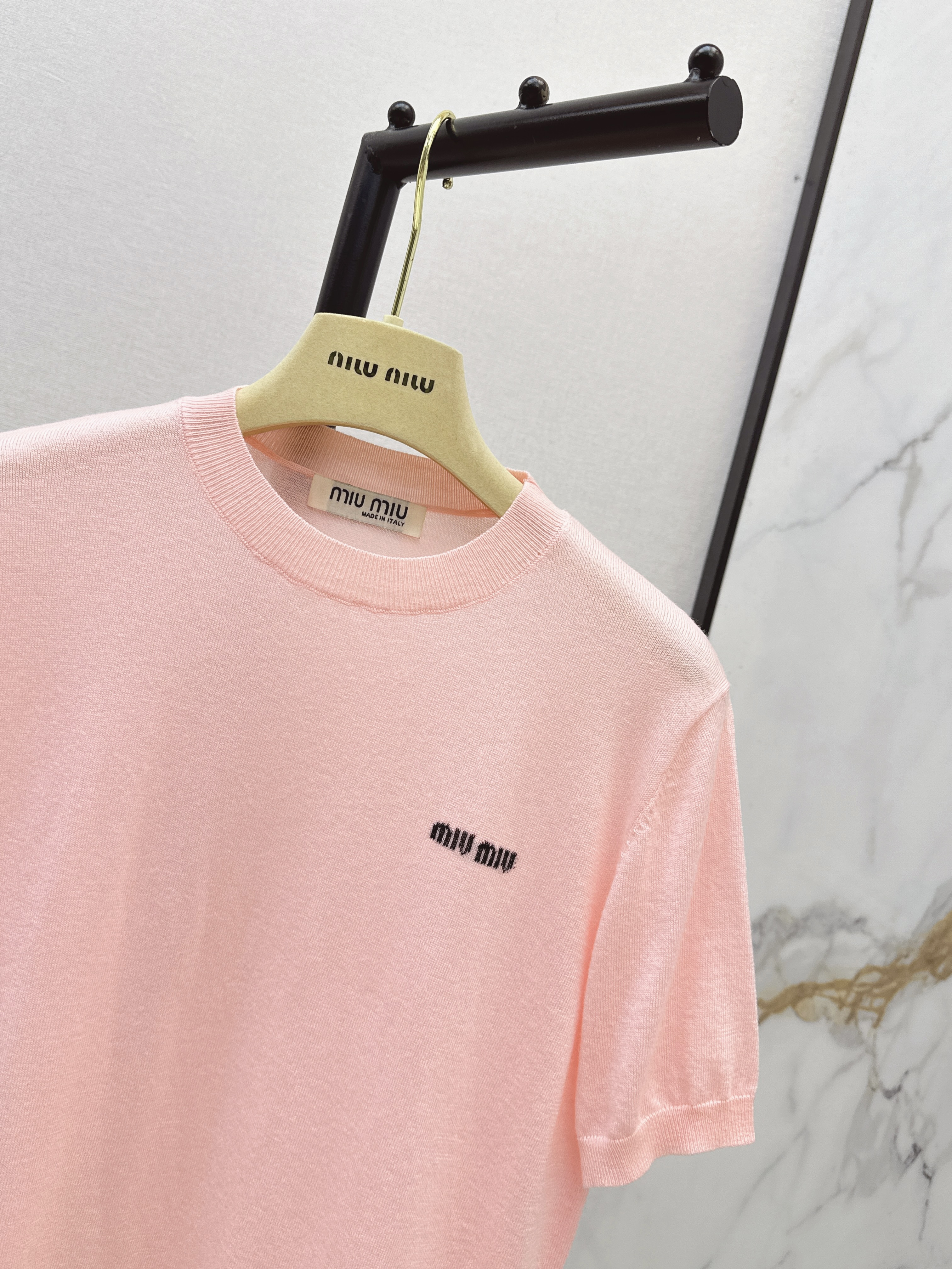 Miu 26ss contract lace knitwear