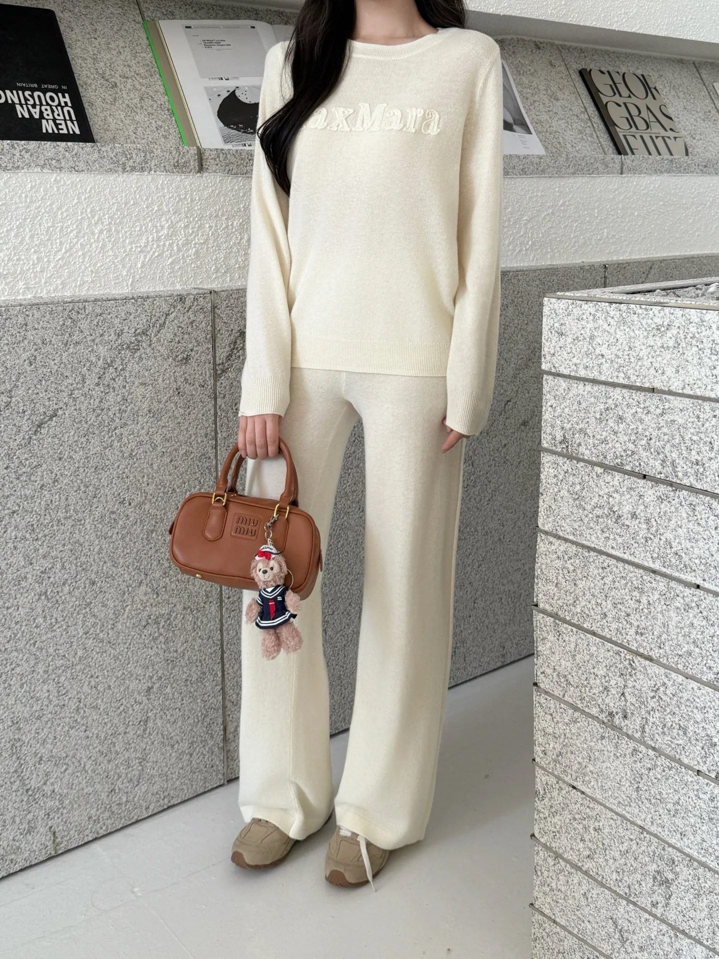 Max 25fw sweater pants set