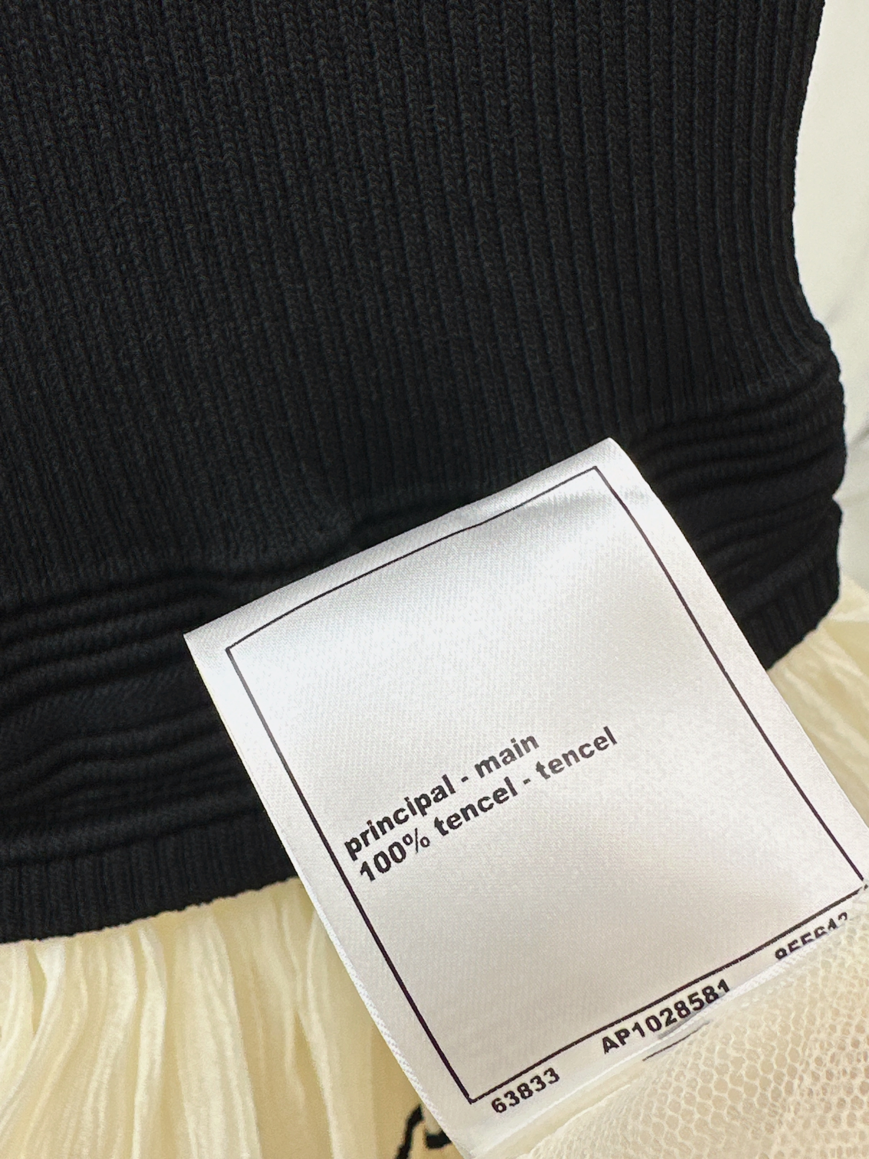 Chan 26ss contract layered dress