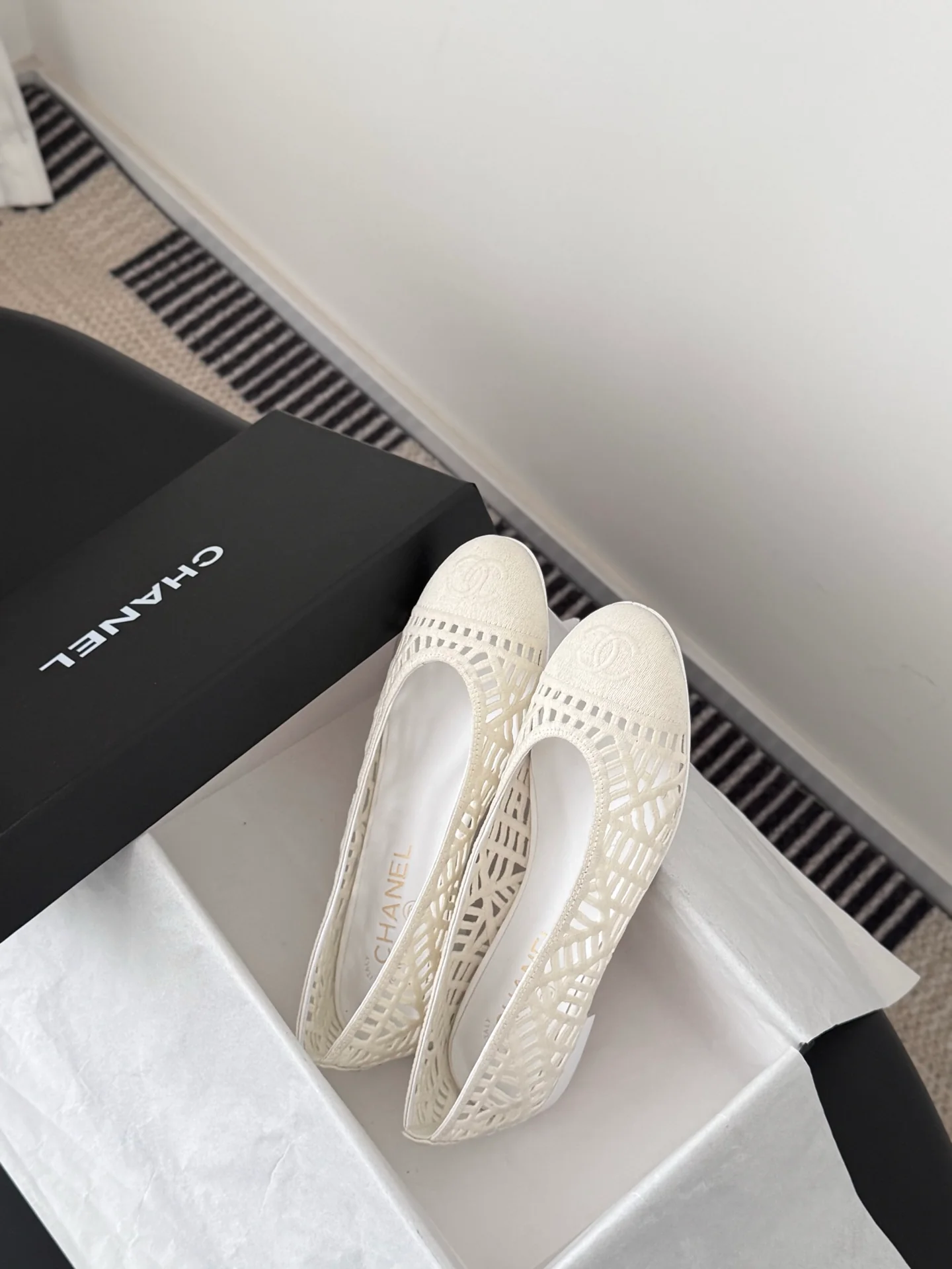 Chan 25fw ballerina flats