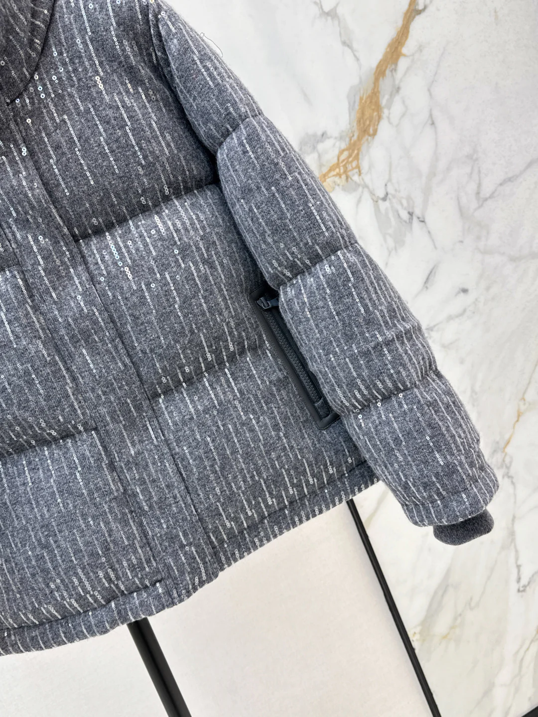 Brun 25fw wool down jacket