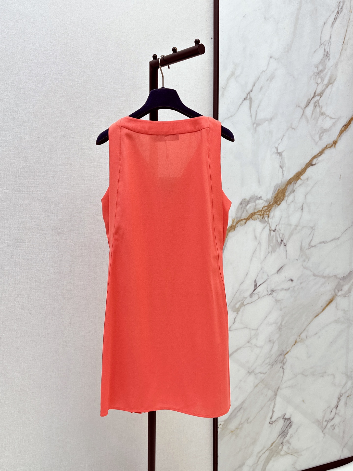 Loui 26ss pleated vest dress