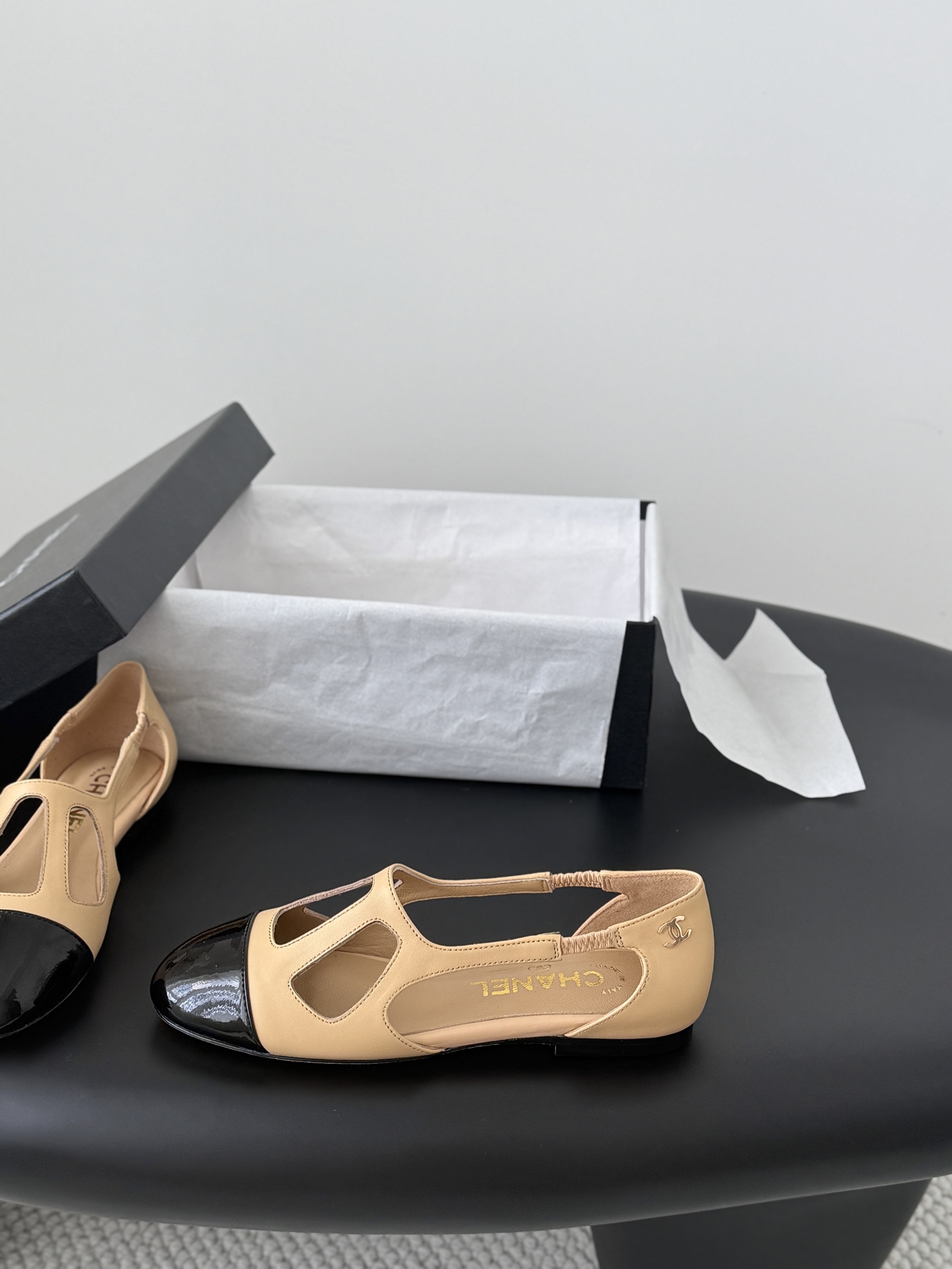 Chan 26C mary jane flats