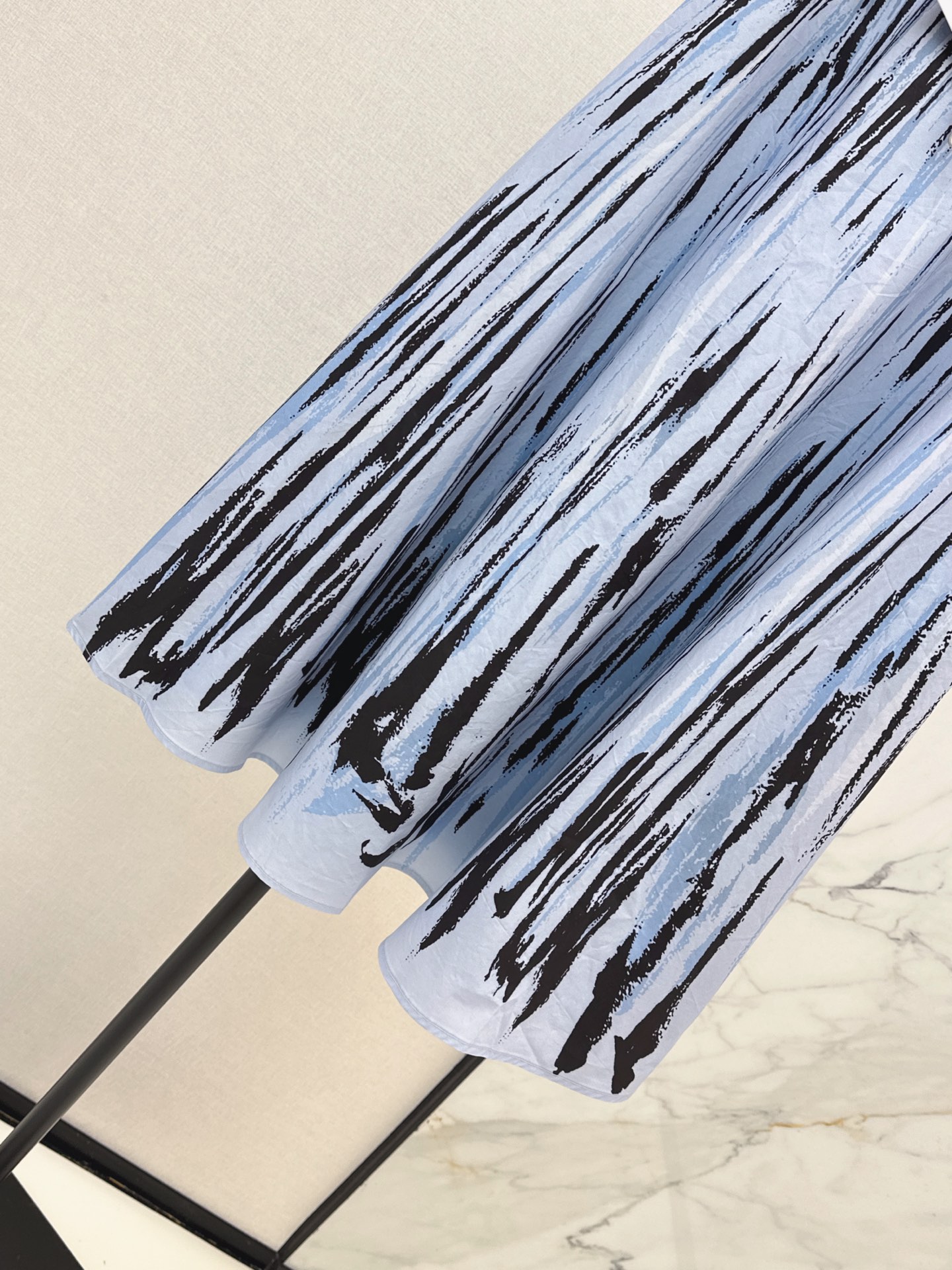 CD 26ss bow print pleated skirt
