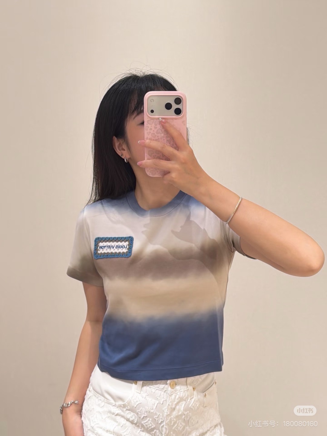 Loui 26ss tie-dye t-shirt
