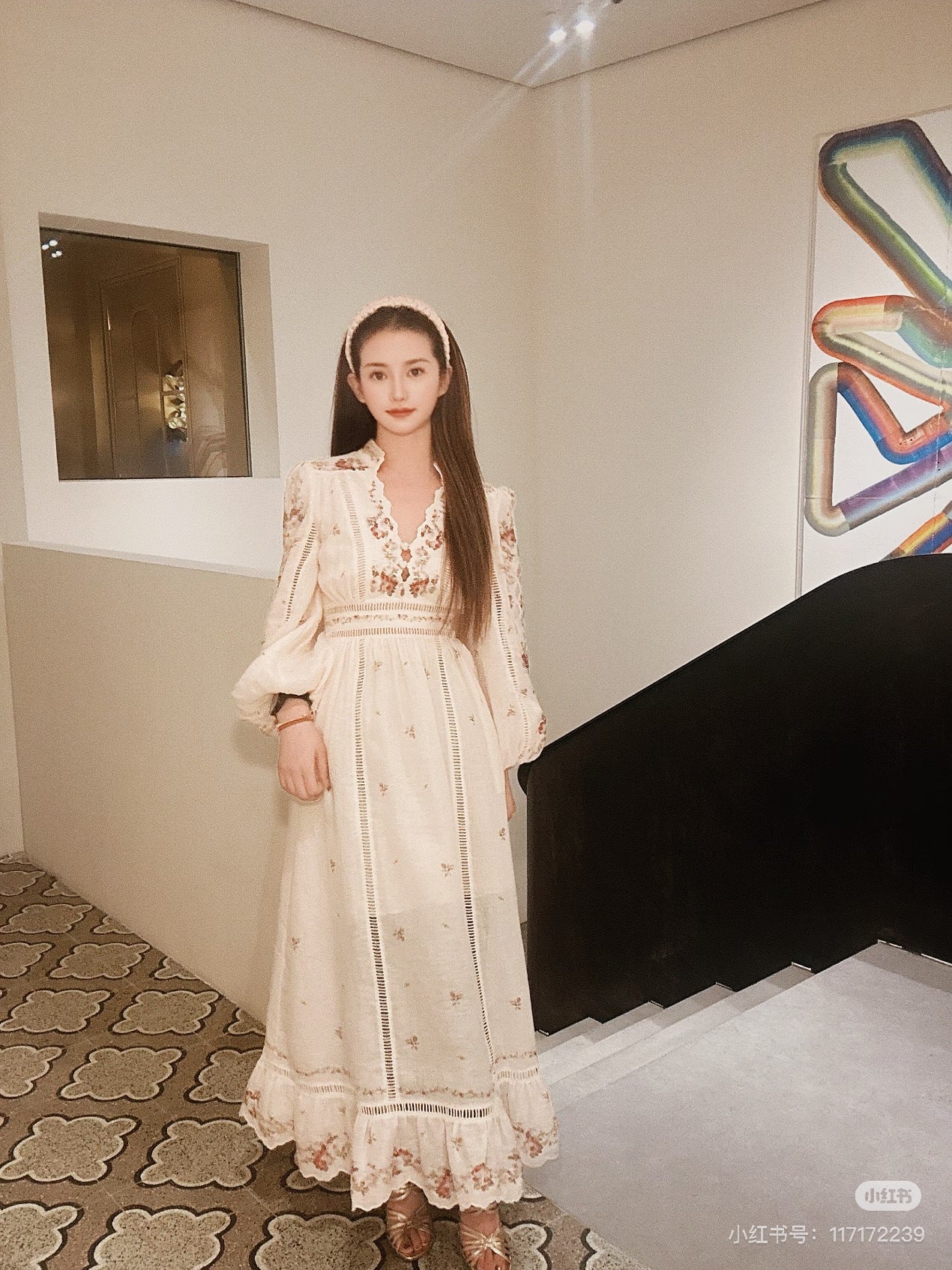 Zimm 26ss print dress