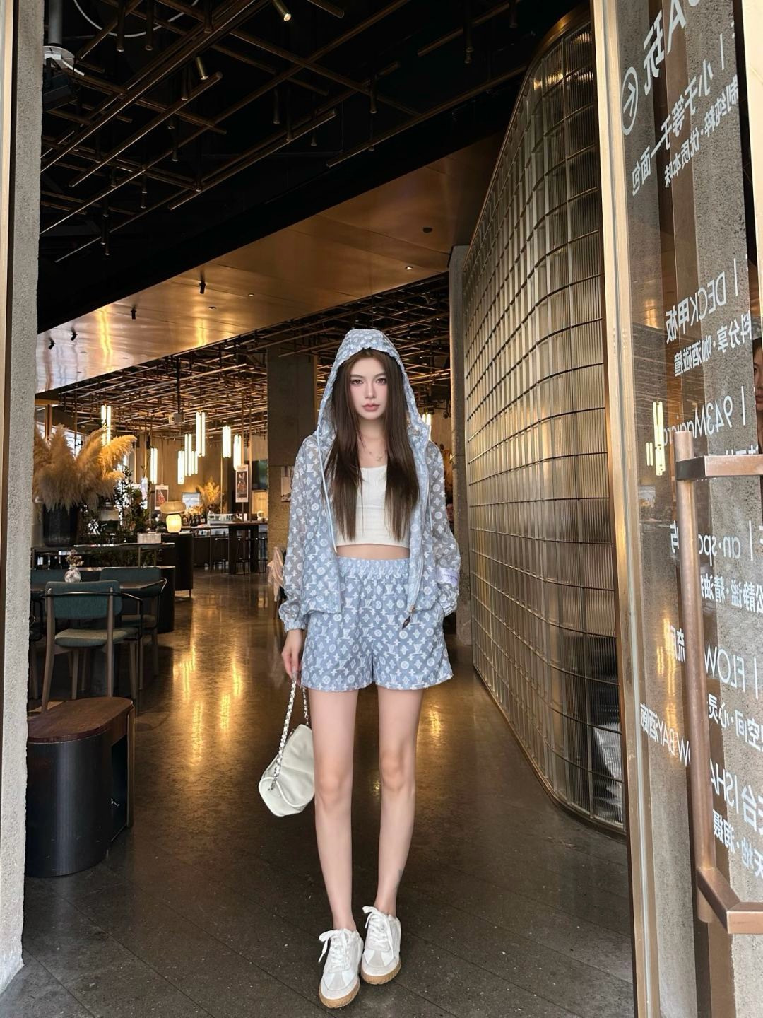 Loui 26ss jacquard outfit set