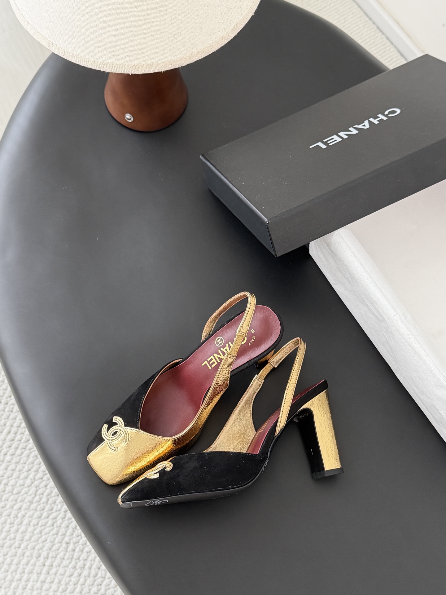 Chan 26ss slingback heel