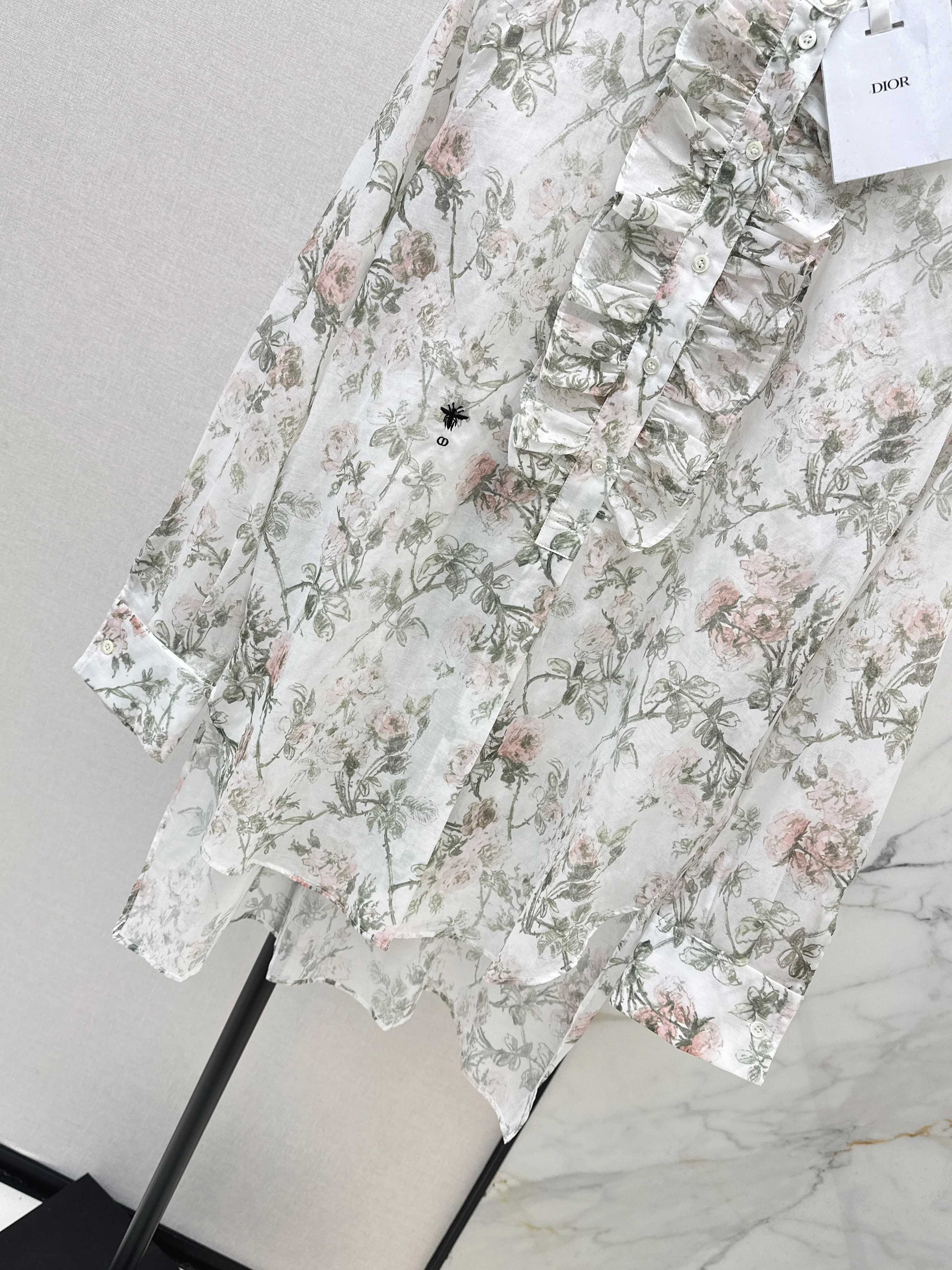 CD 26ss flower print shirts