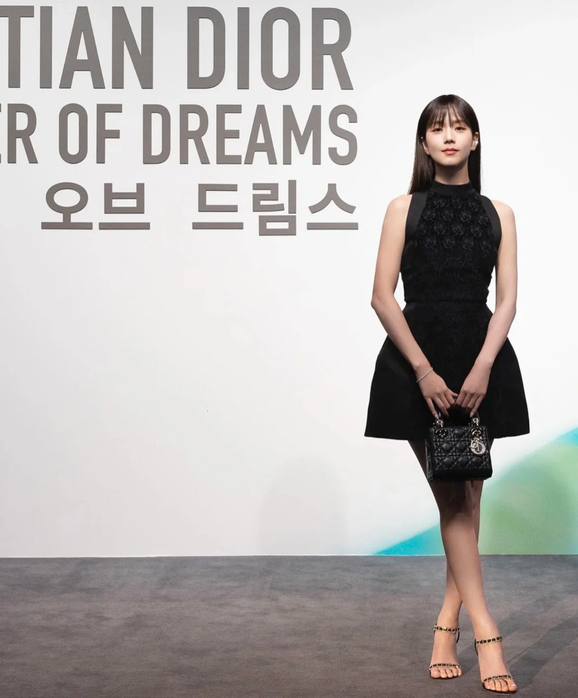 CD 26ss jacquard belted dress