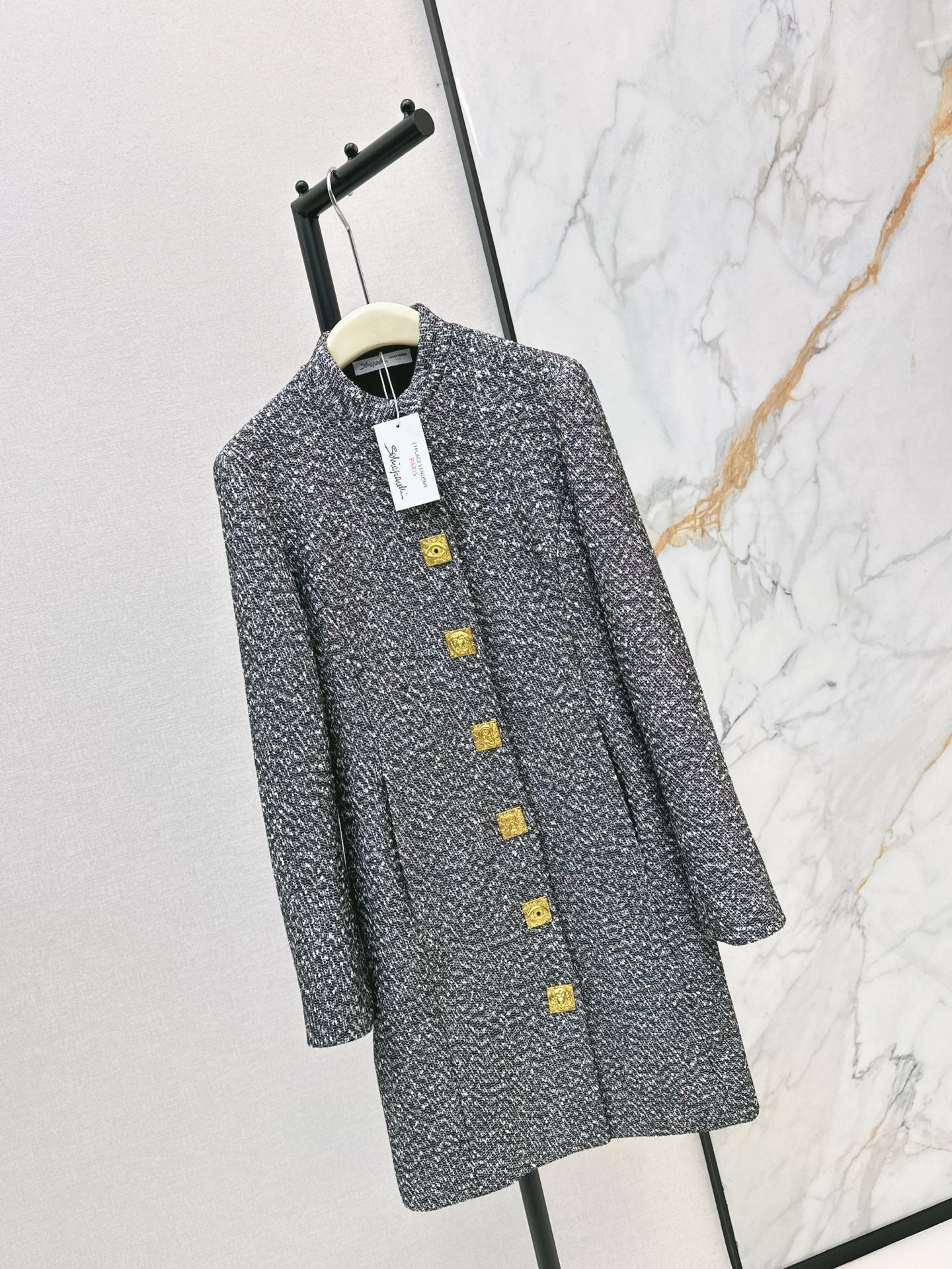 Schl 25fw woven coat