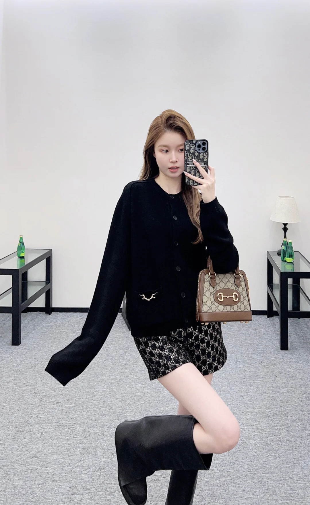 Gucc 26ss knit cardigan
