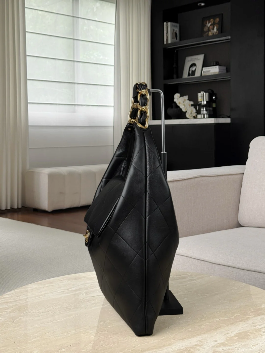 Chan 26C maxi hobo bag