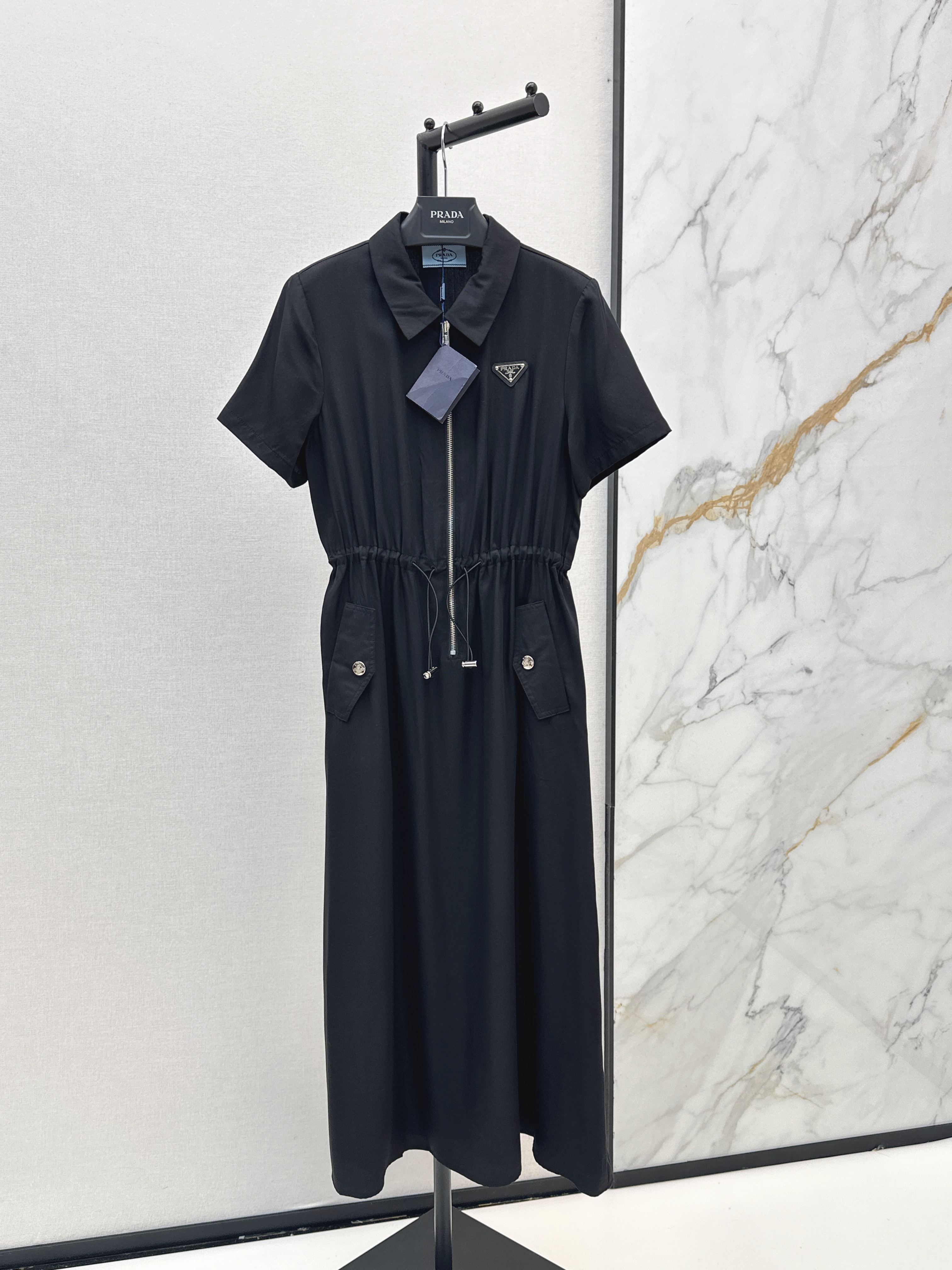 Pra 26ss drawstring dress