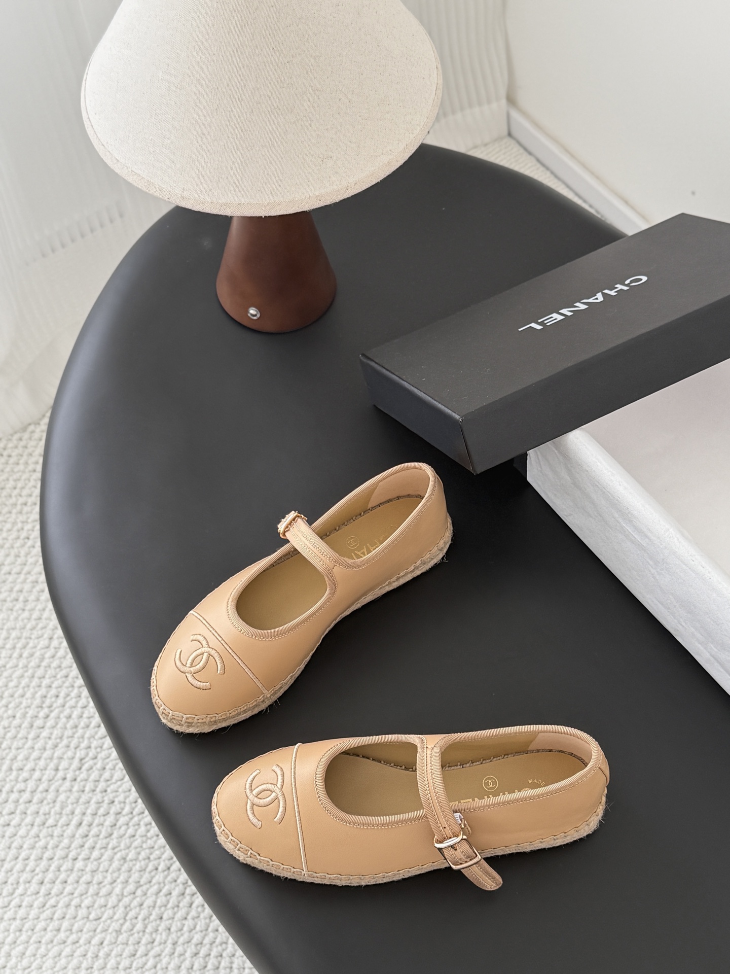 Chan 26ss mary jeans flats