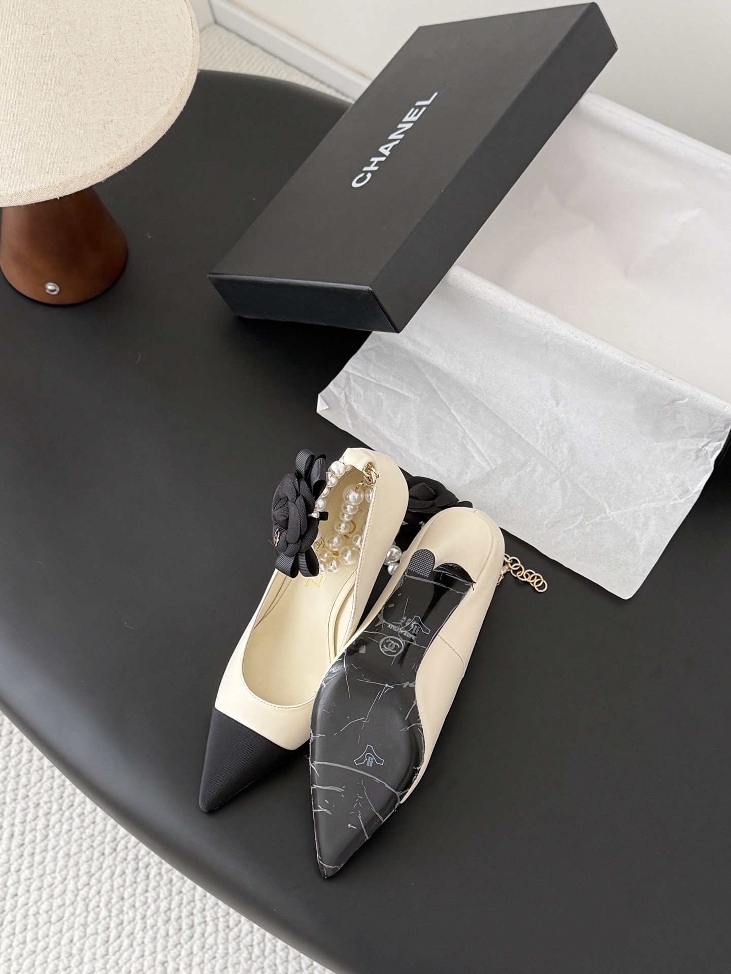 Chan 26ss stilettos mary janes
