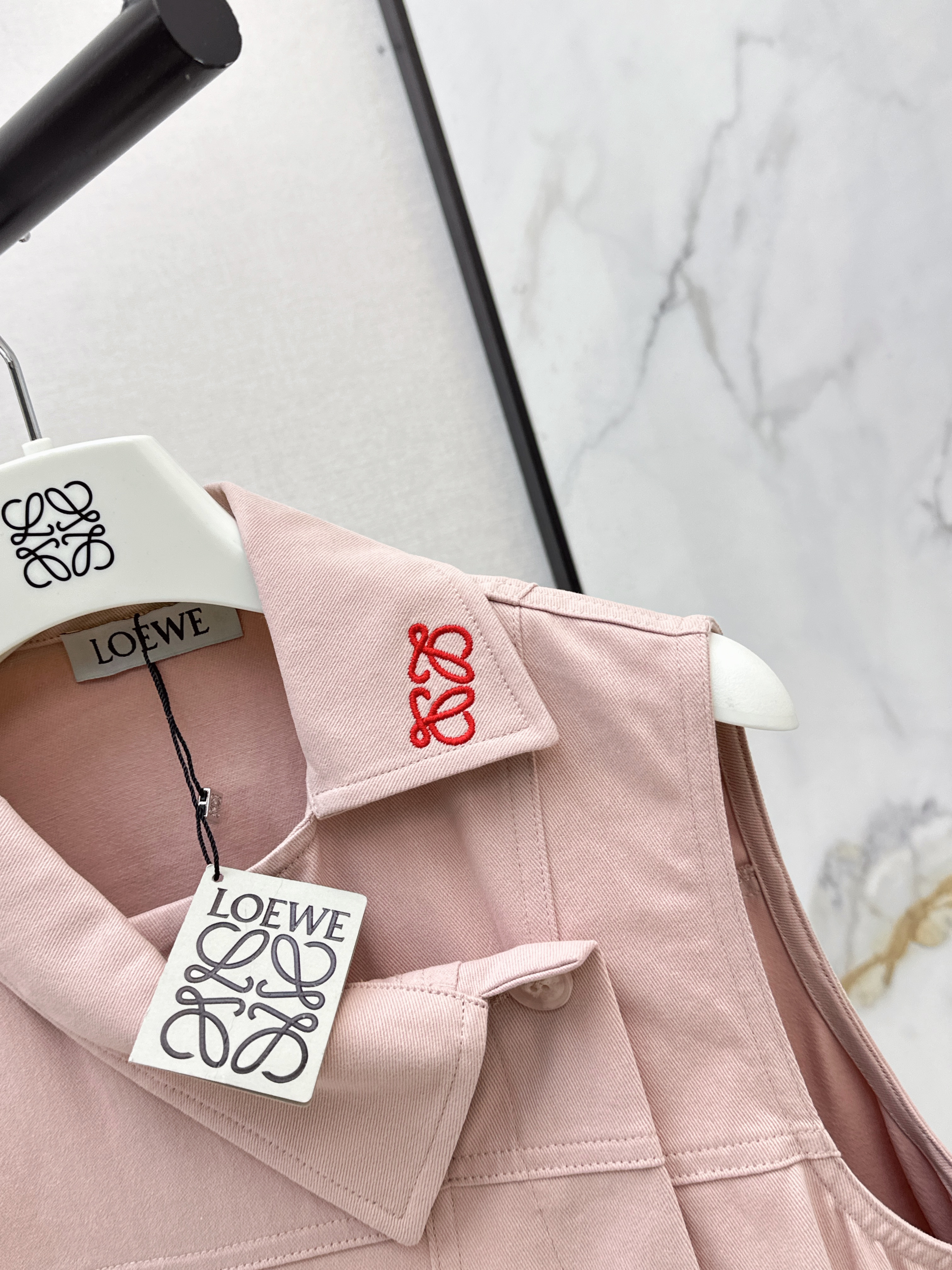 Loe 26ss embroidery dress