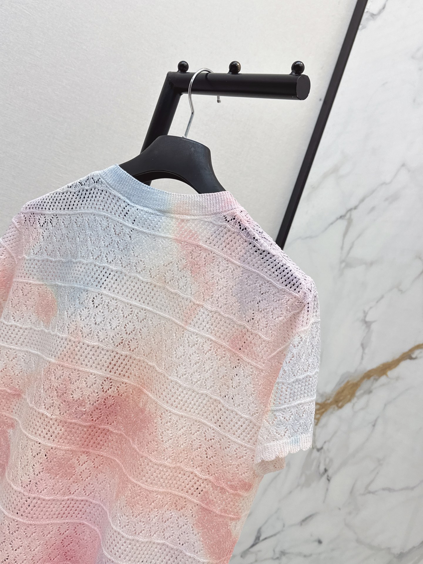 CD 26ss gradient knit cardigan