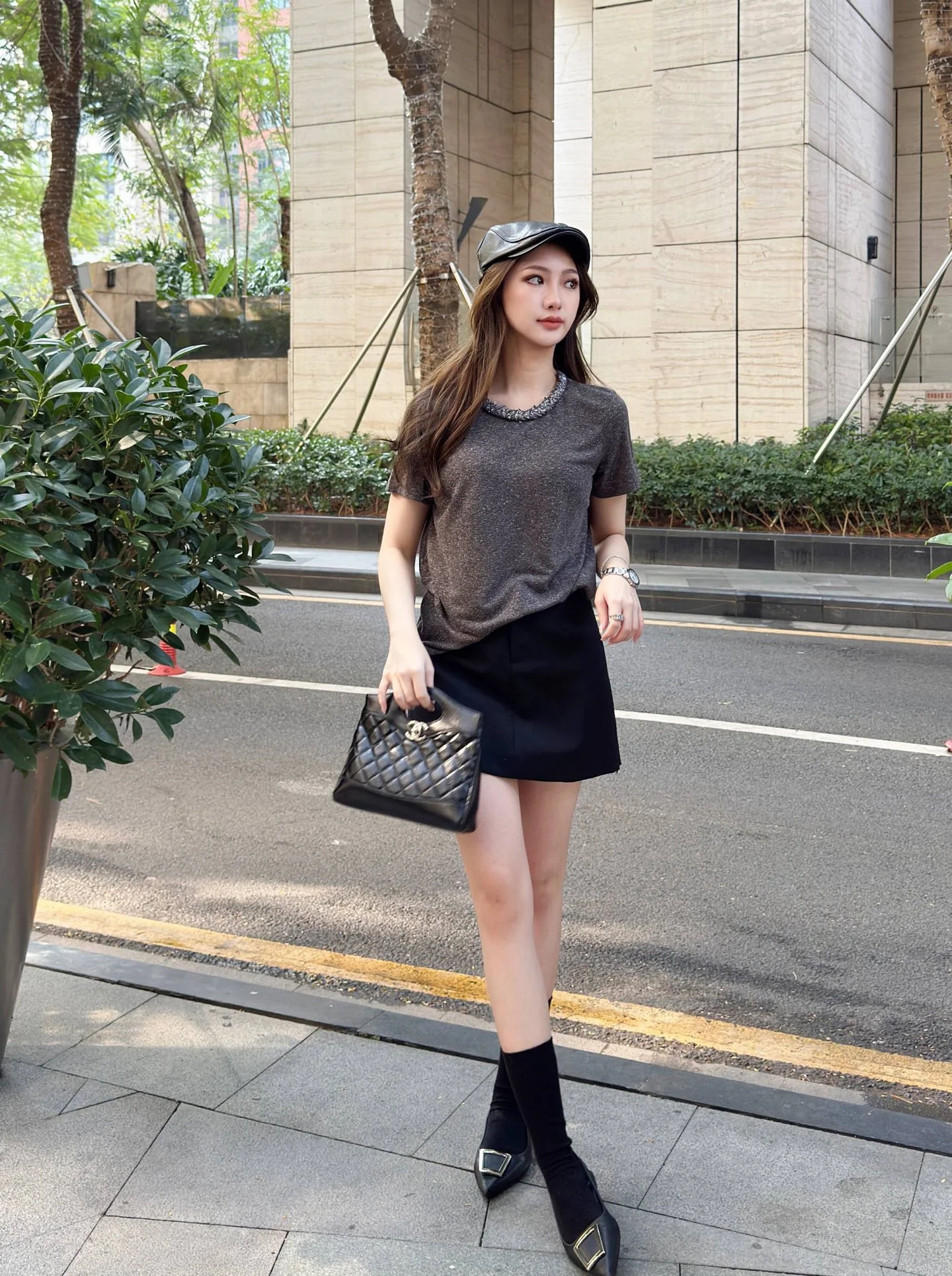 Chan 26ss beading t-shirts