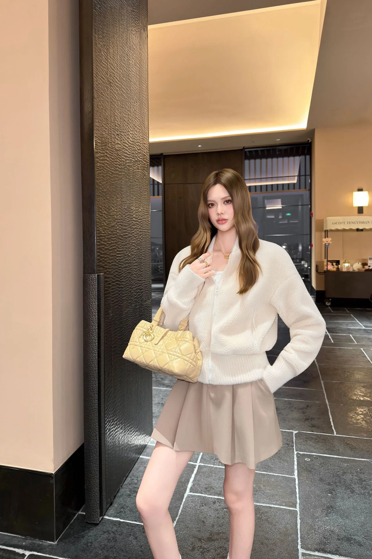 CD 25fw fleece jacket