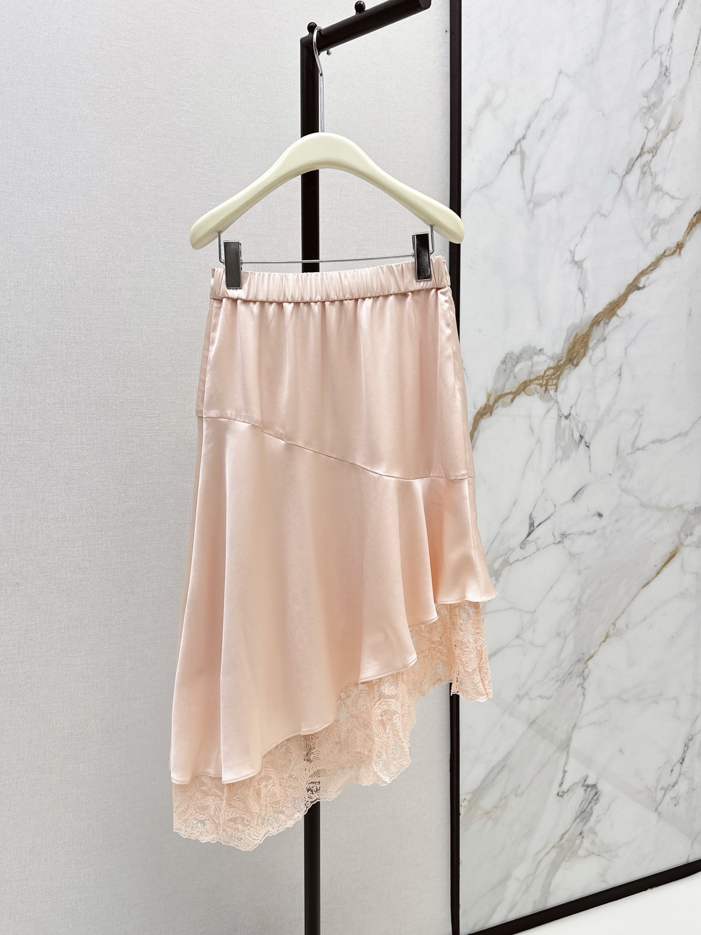 Chol 26ss lace asymmetrical skirt