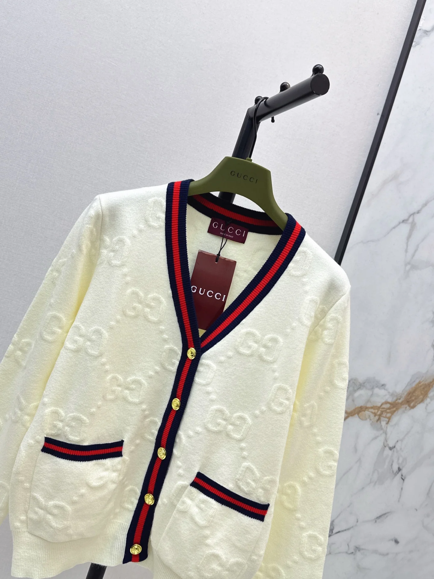 Gucc 25fw wool cardigan