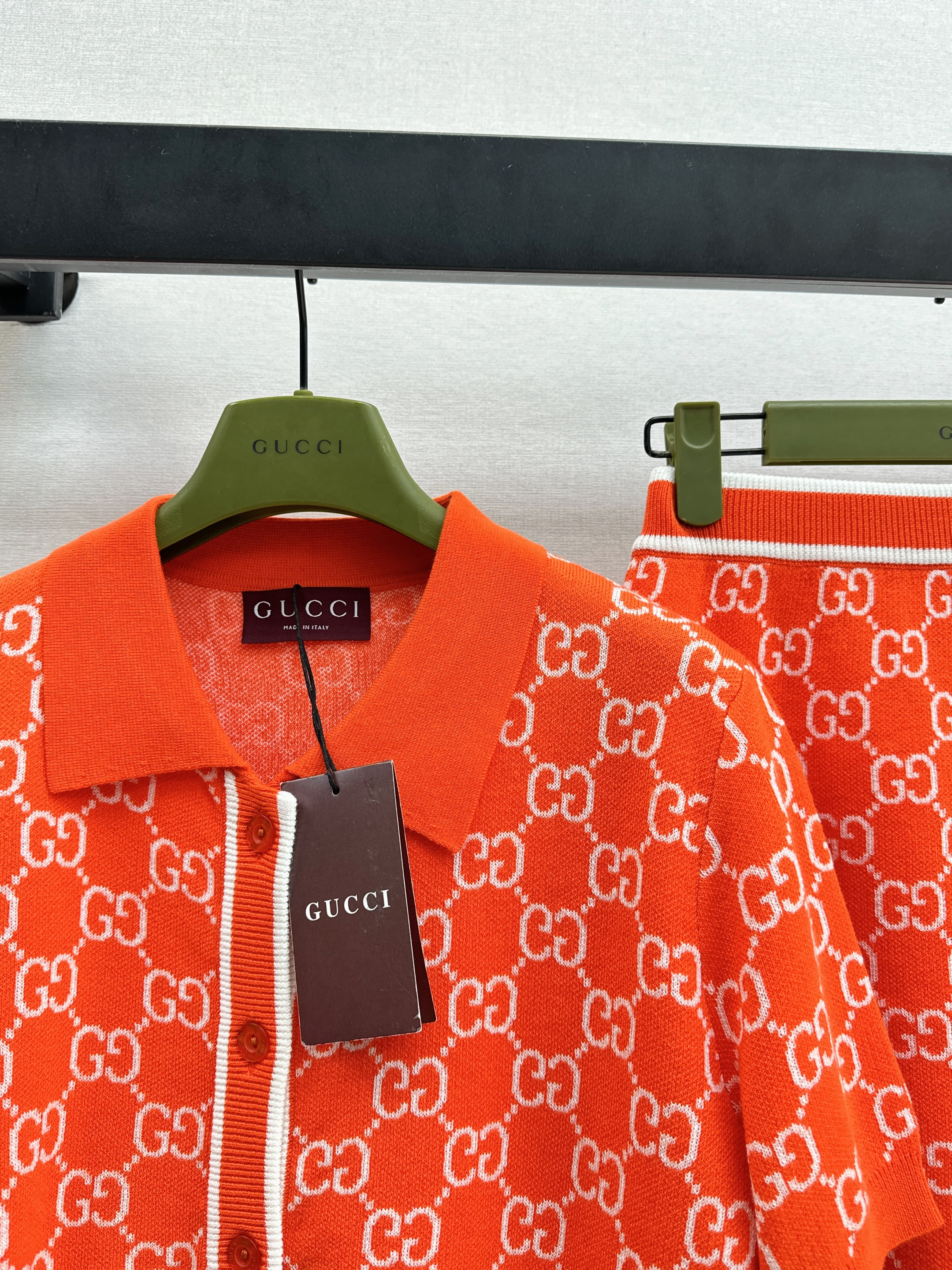 Guc 26ss jacquard suit