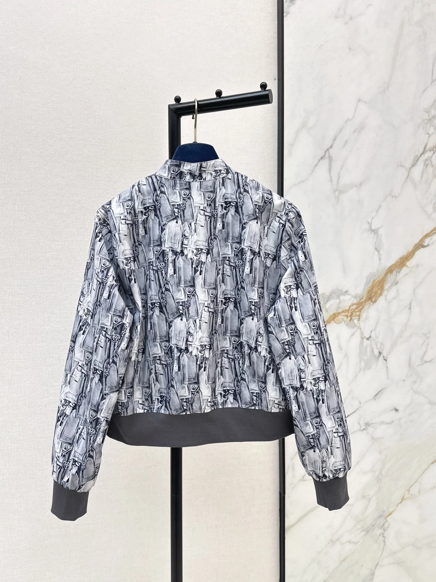 Louis 26ss reversible print jacket