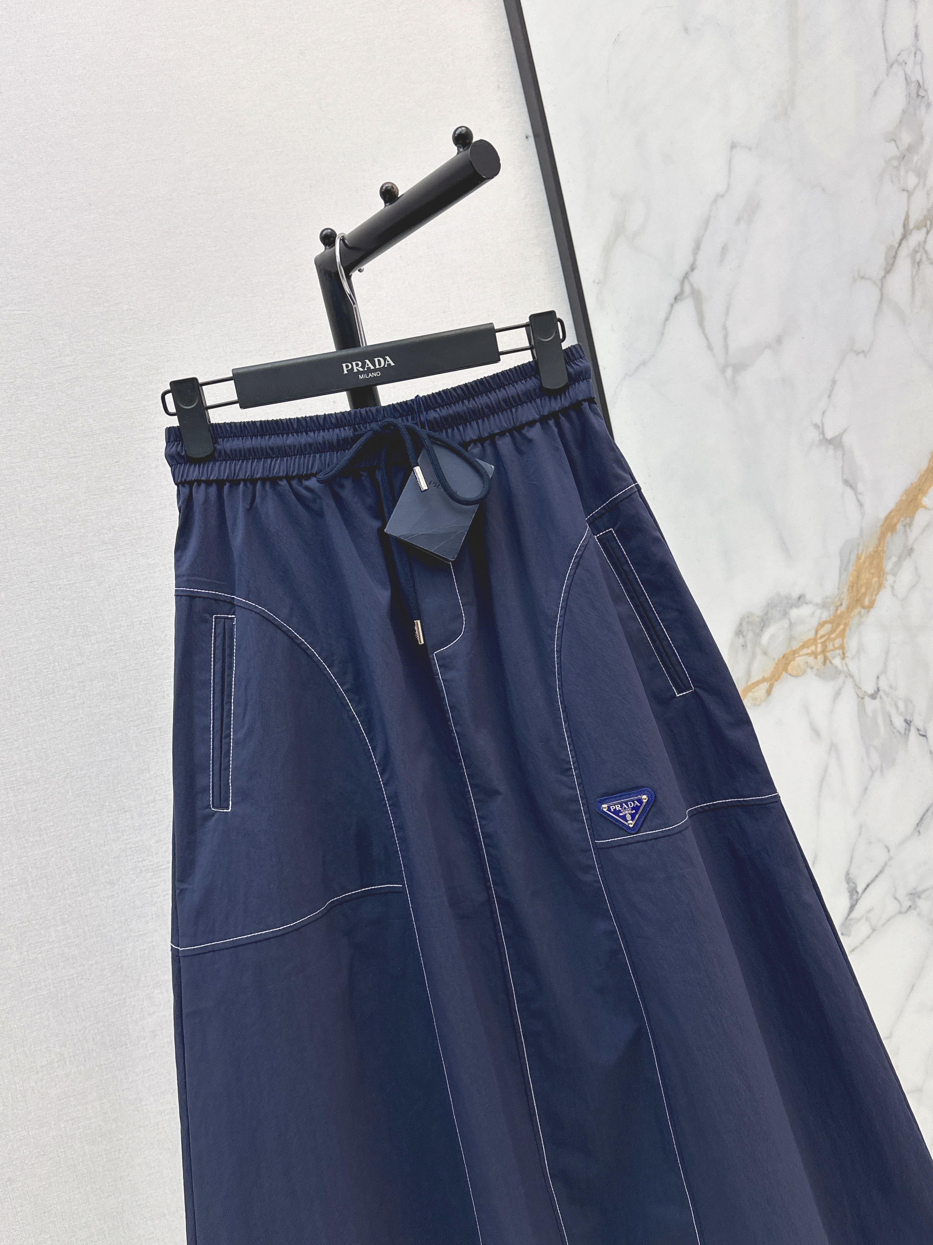 Pra 26ss drawstring skirt