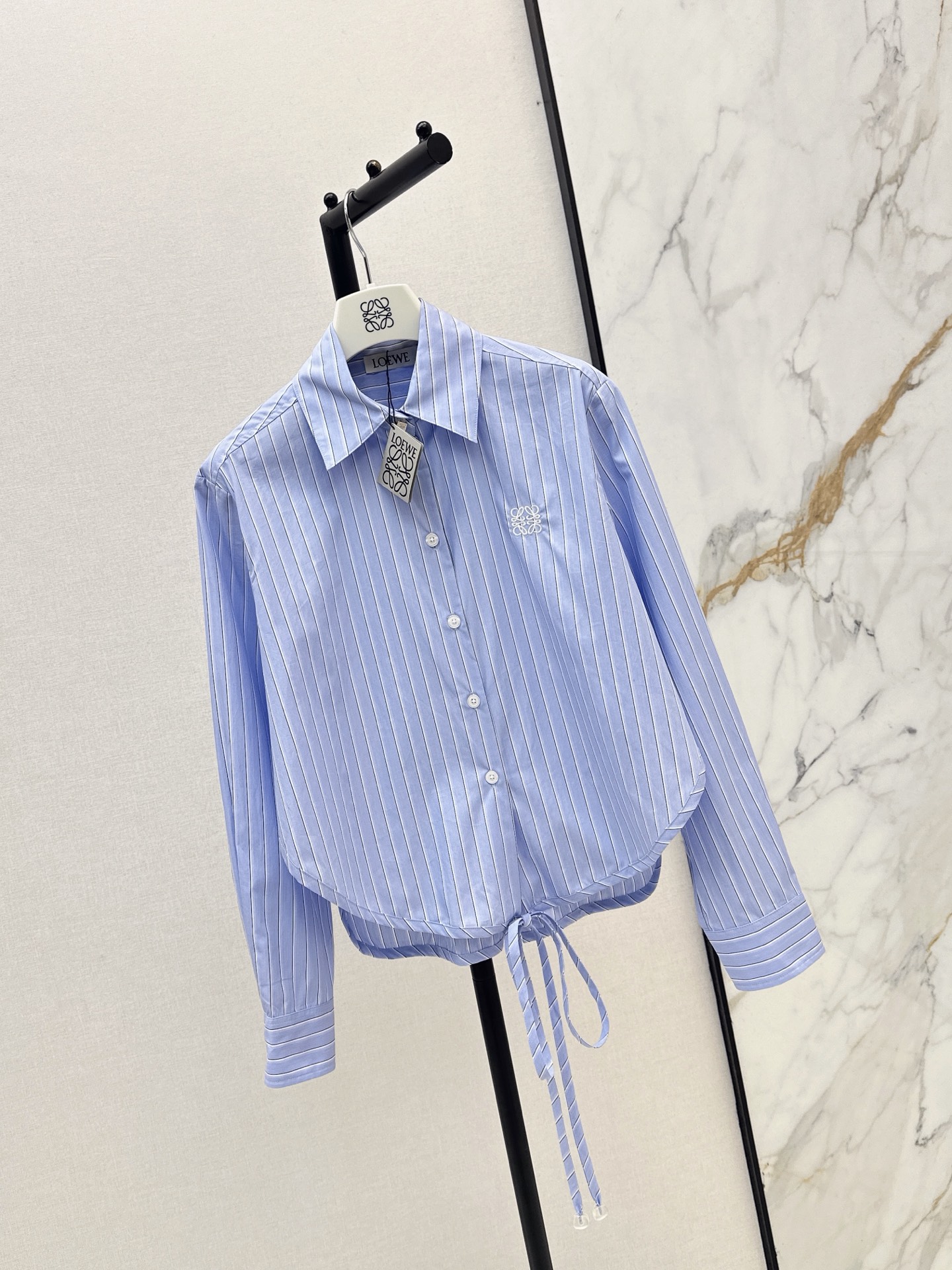 Loe 26ss stripe shirt