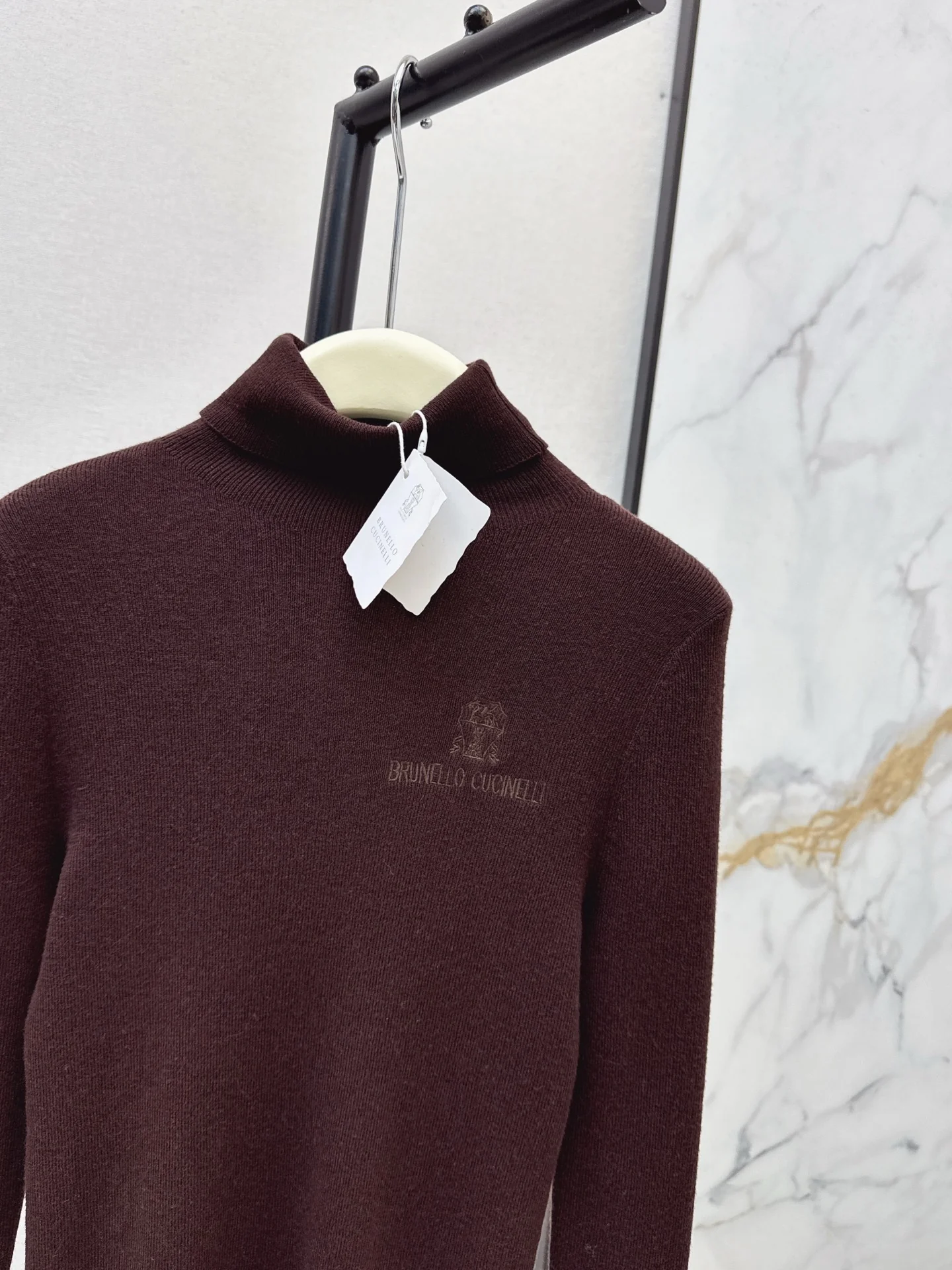 Brun 25fw wool turtleneck base layer