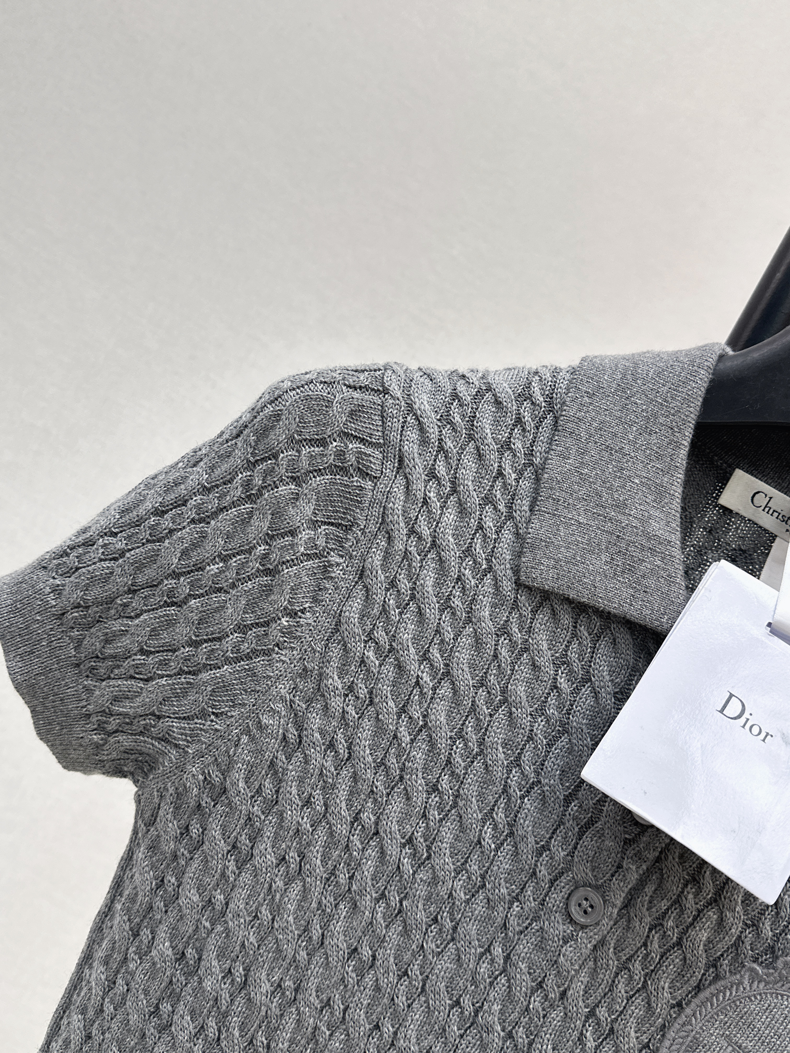CD 26ss polo knit sweater