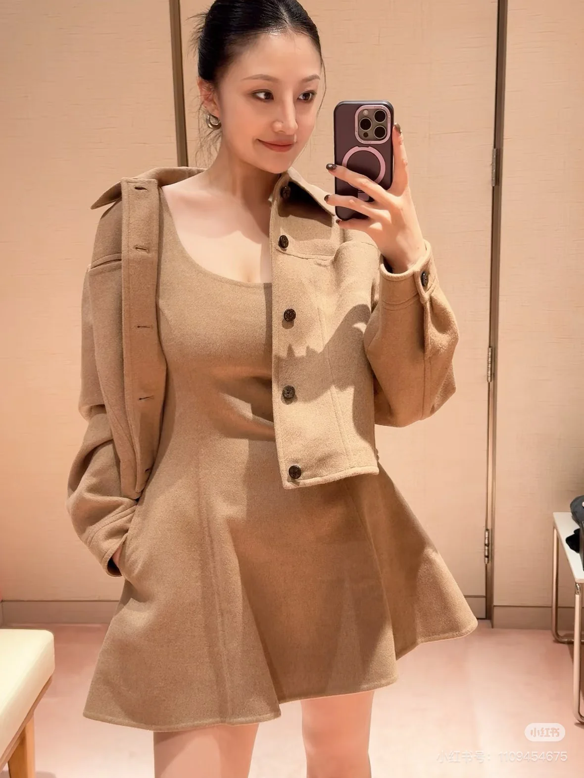 Louis 25fw woolen jacket